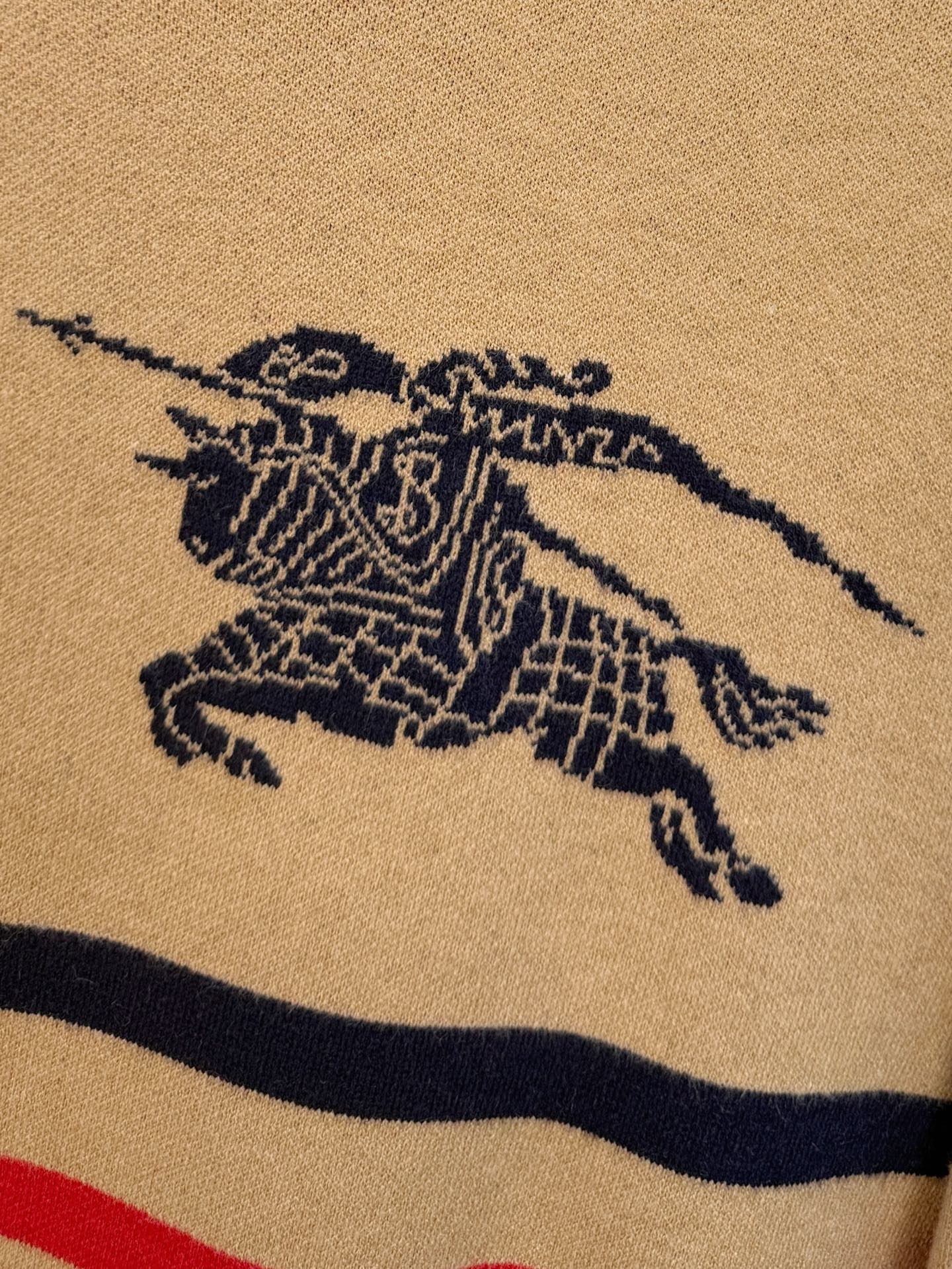 Burberry Couple Basic Clothing Wool S-xl