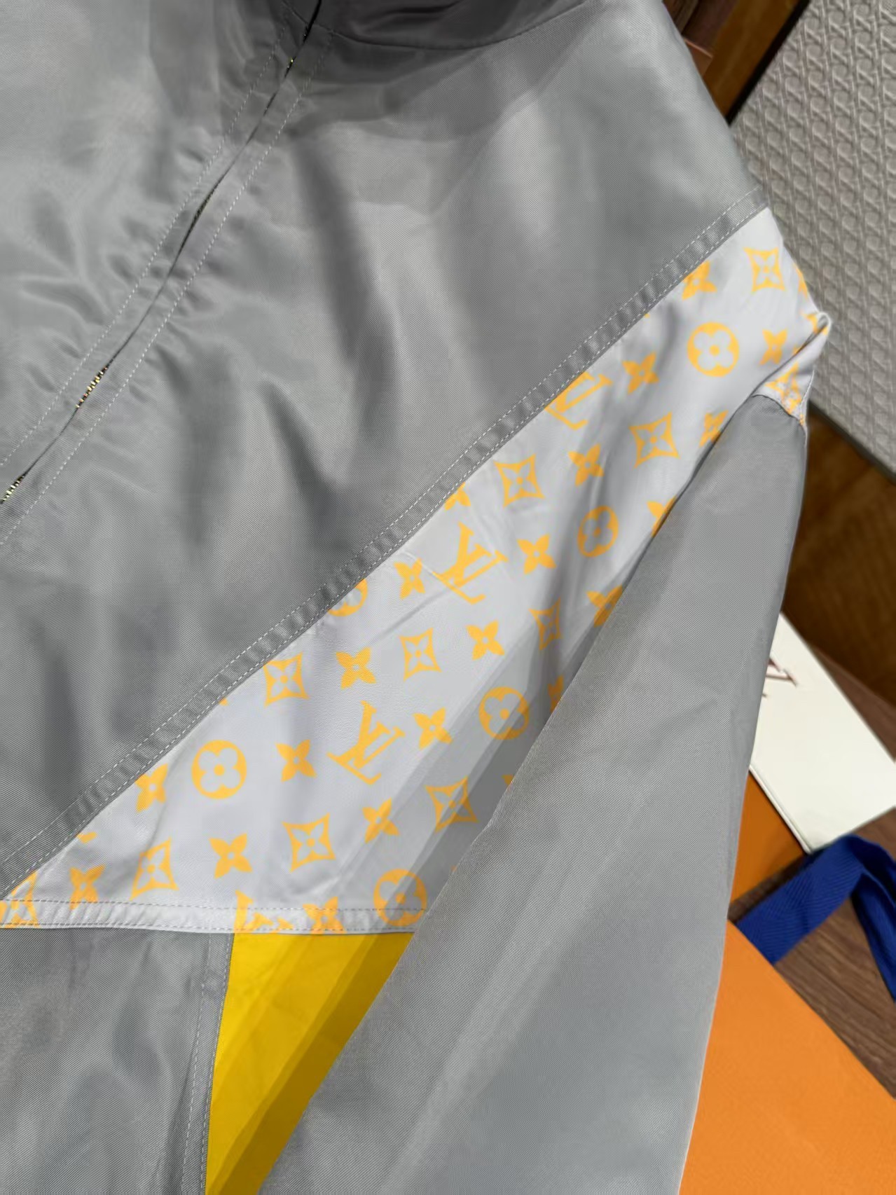 Louis Vuitton Jacket Gray Printed S-m-l-xl