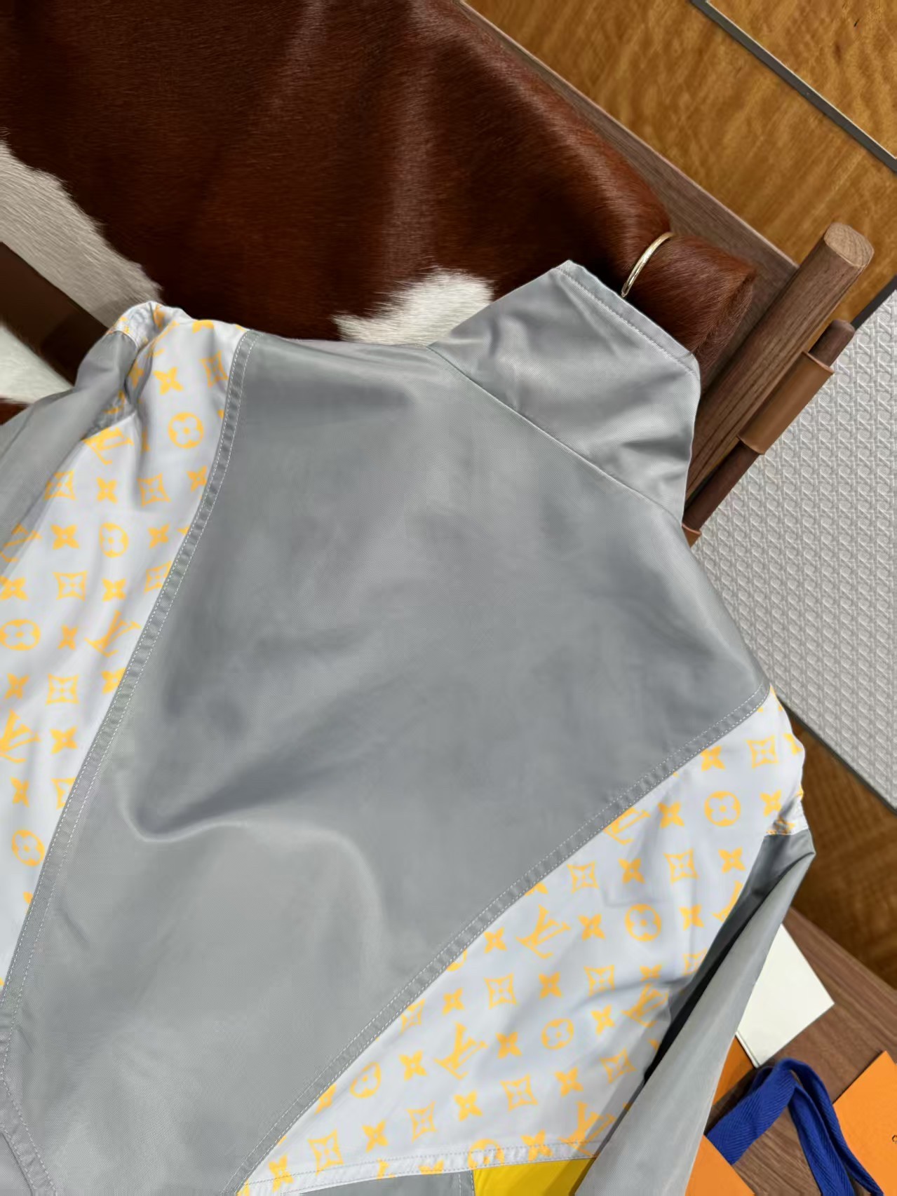 Louis Vuitton Jacket Gray Printed S-m-l-xl