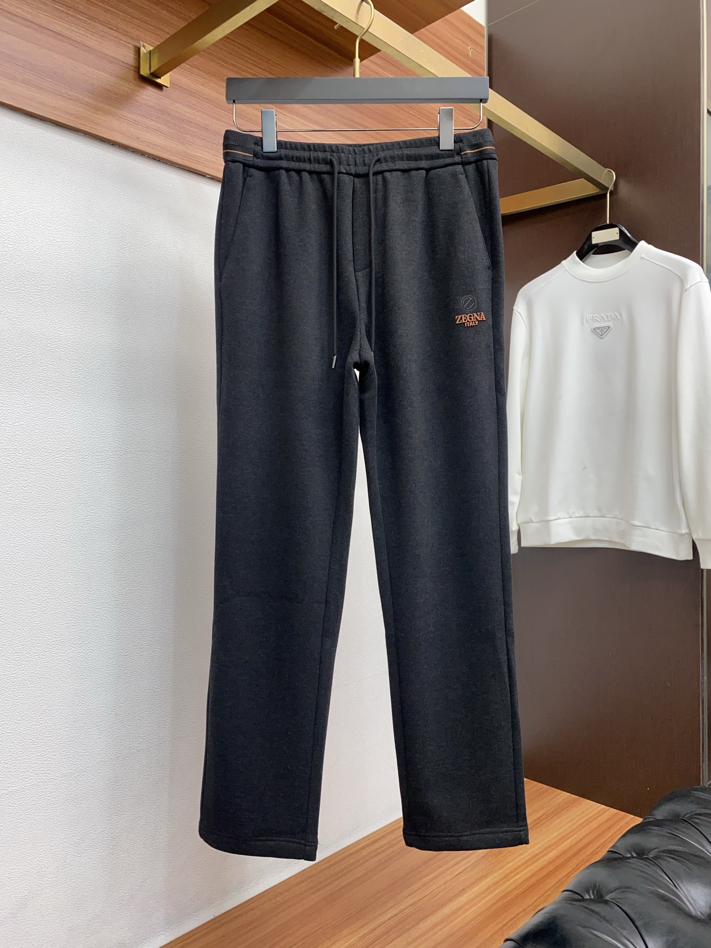 Ermenegildo Zegna Male Basic Clothing Black S-m-xxxl