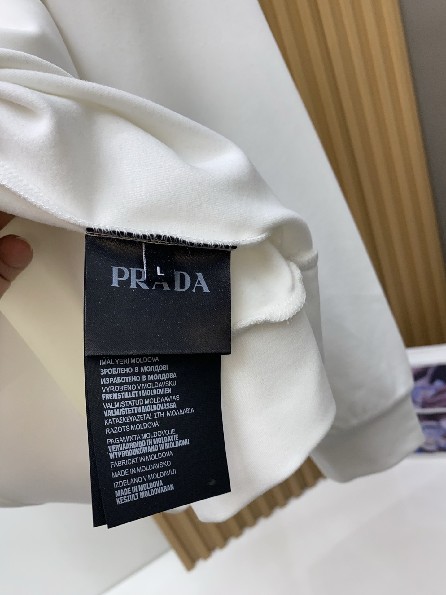 Prada Hoodie Cotton M-xl