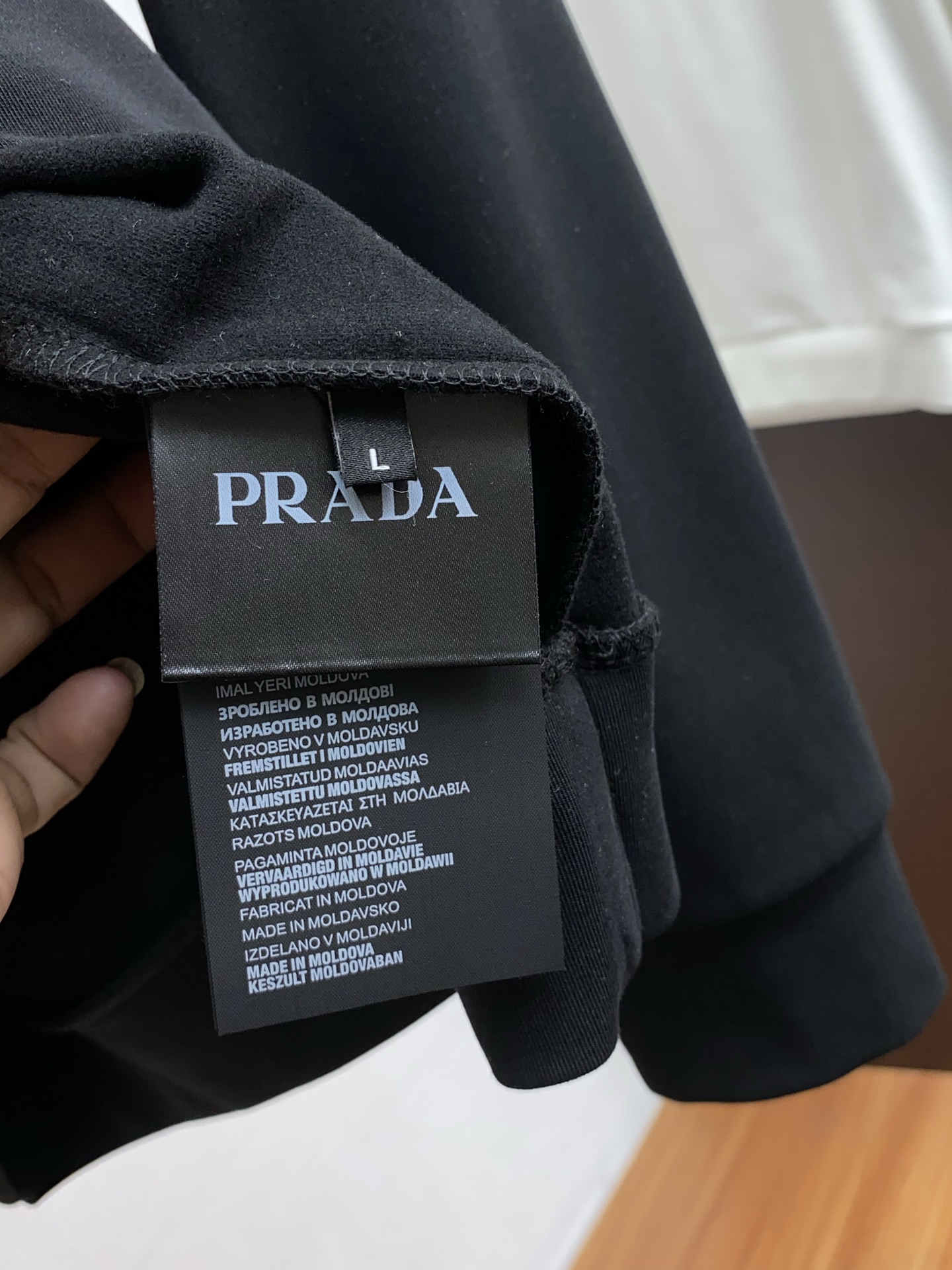 Prada Hoodie Cotton M-xl
