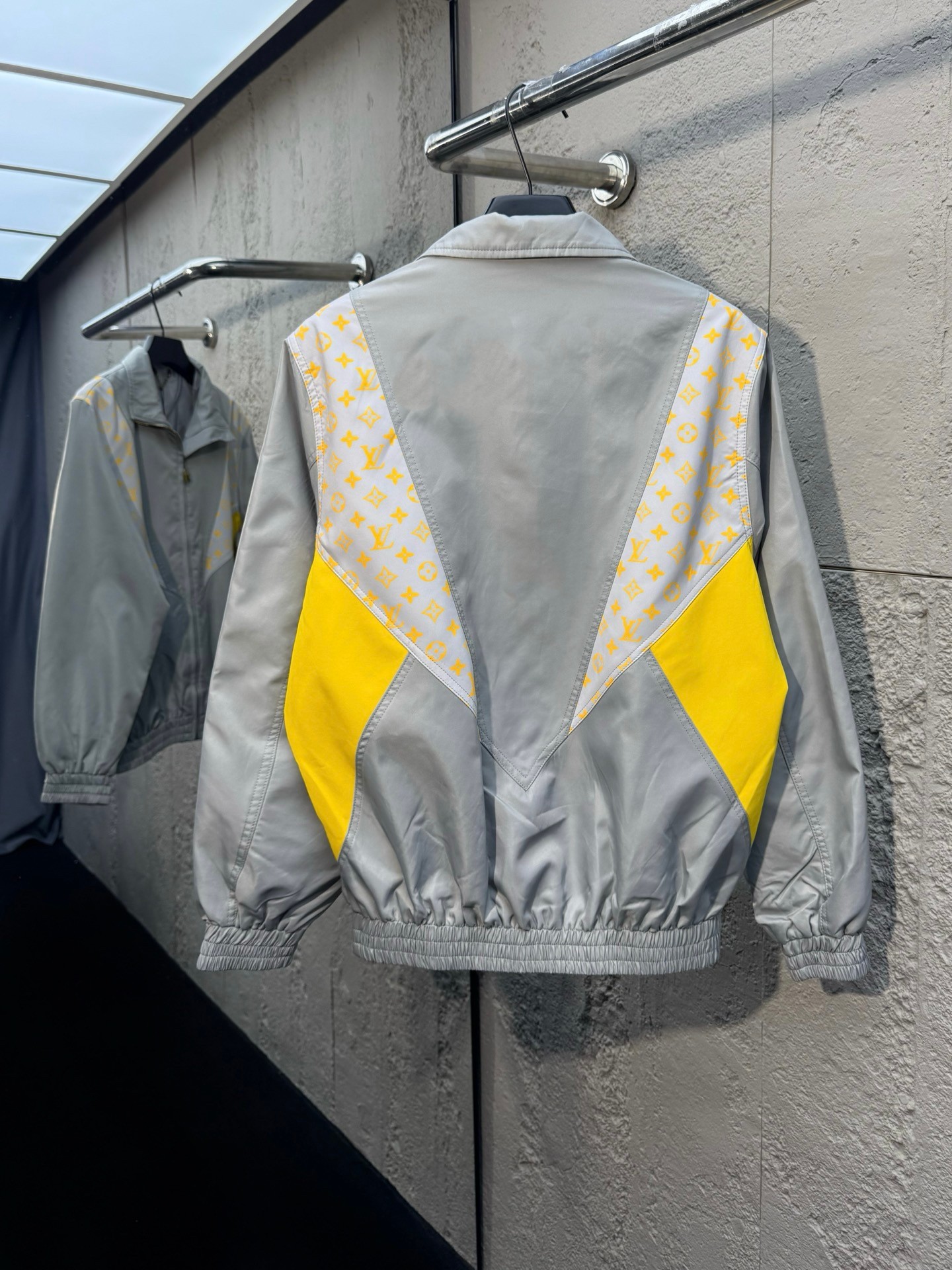 Louis Vuitton Jacket Gray Printed S-m-l-xl