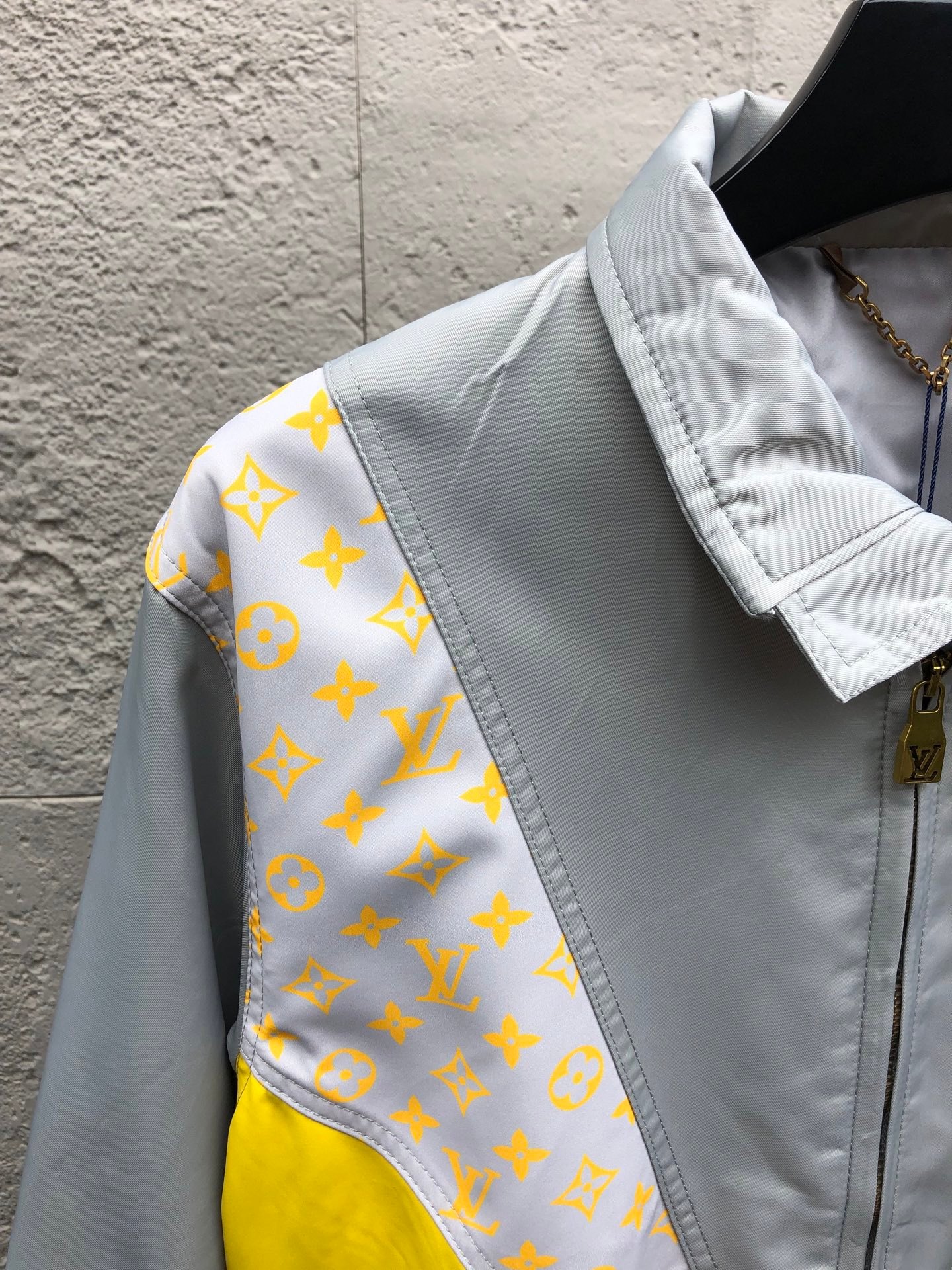 Louis Vuitton Jacket Gray Printed S-m-l-xl