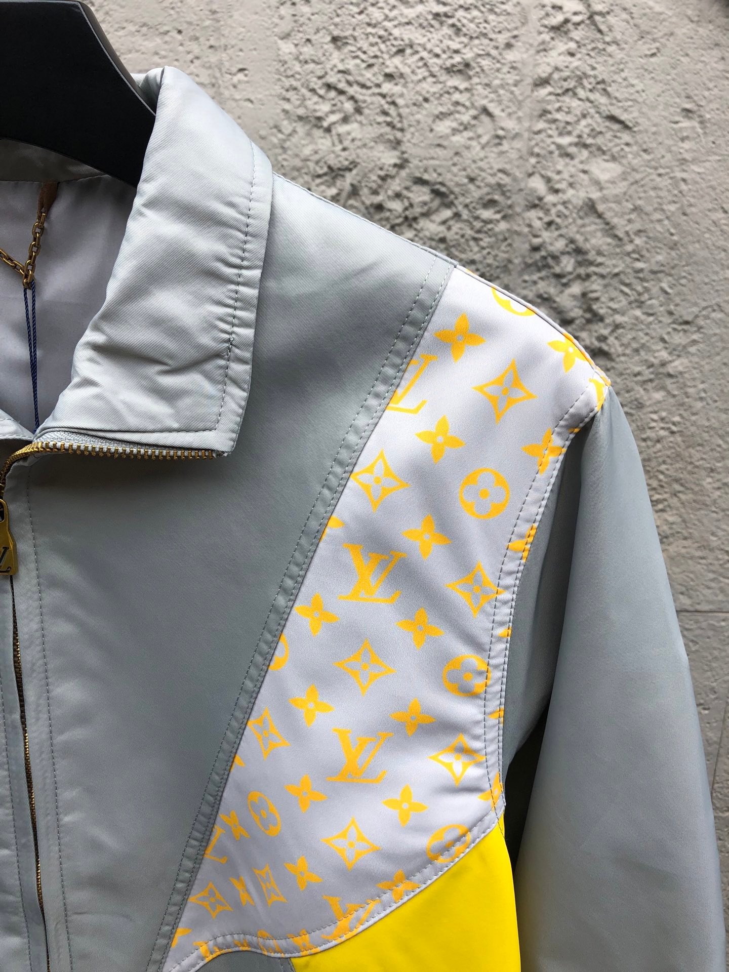 Louis Vuitton Jacket Gray Printed S-m-l-xl