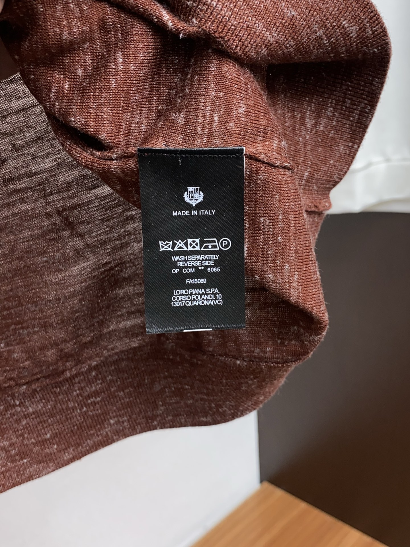 Loro Piana Male Basic Clothing Knitted M-l-xl