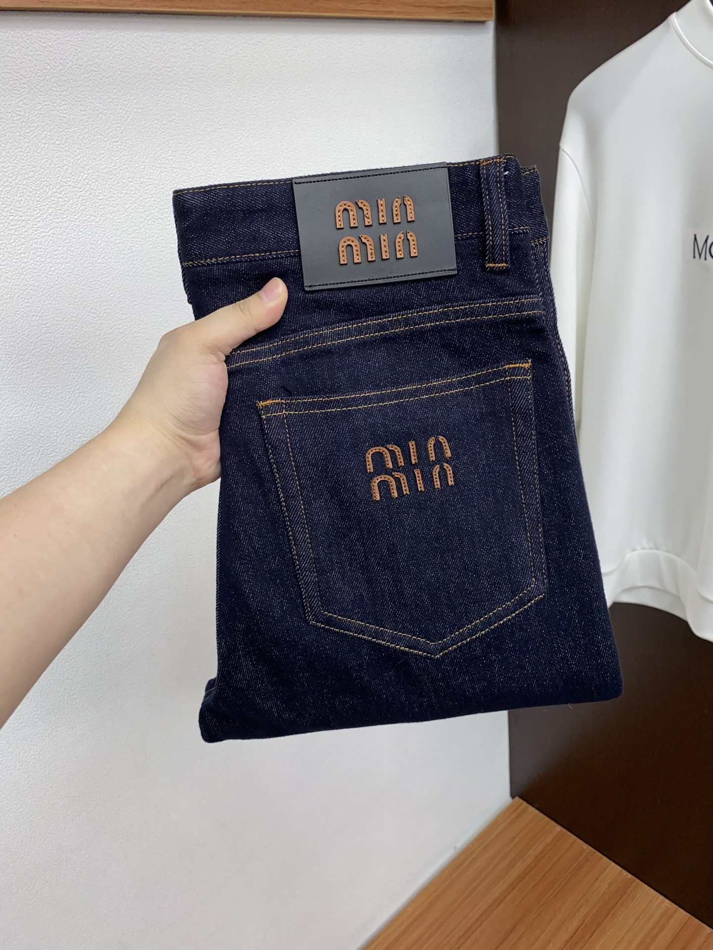 Miu Miu Jeans Knitted Slim Fit