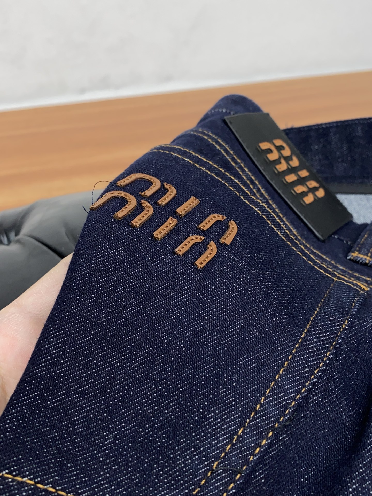 Miu Miu Jeans Knitted Slim Fit