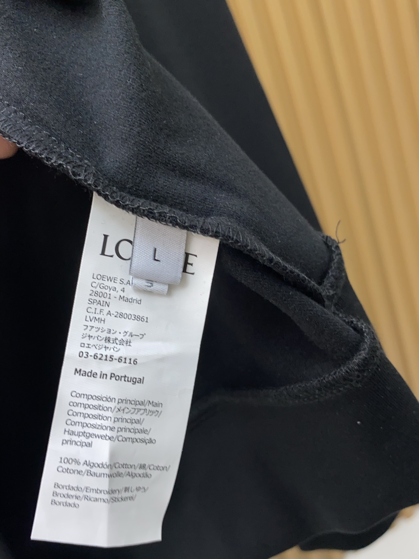 Loewe Hoodie Cotton M-xl