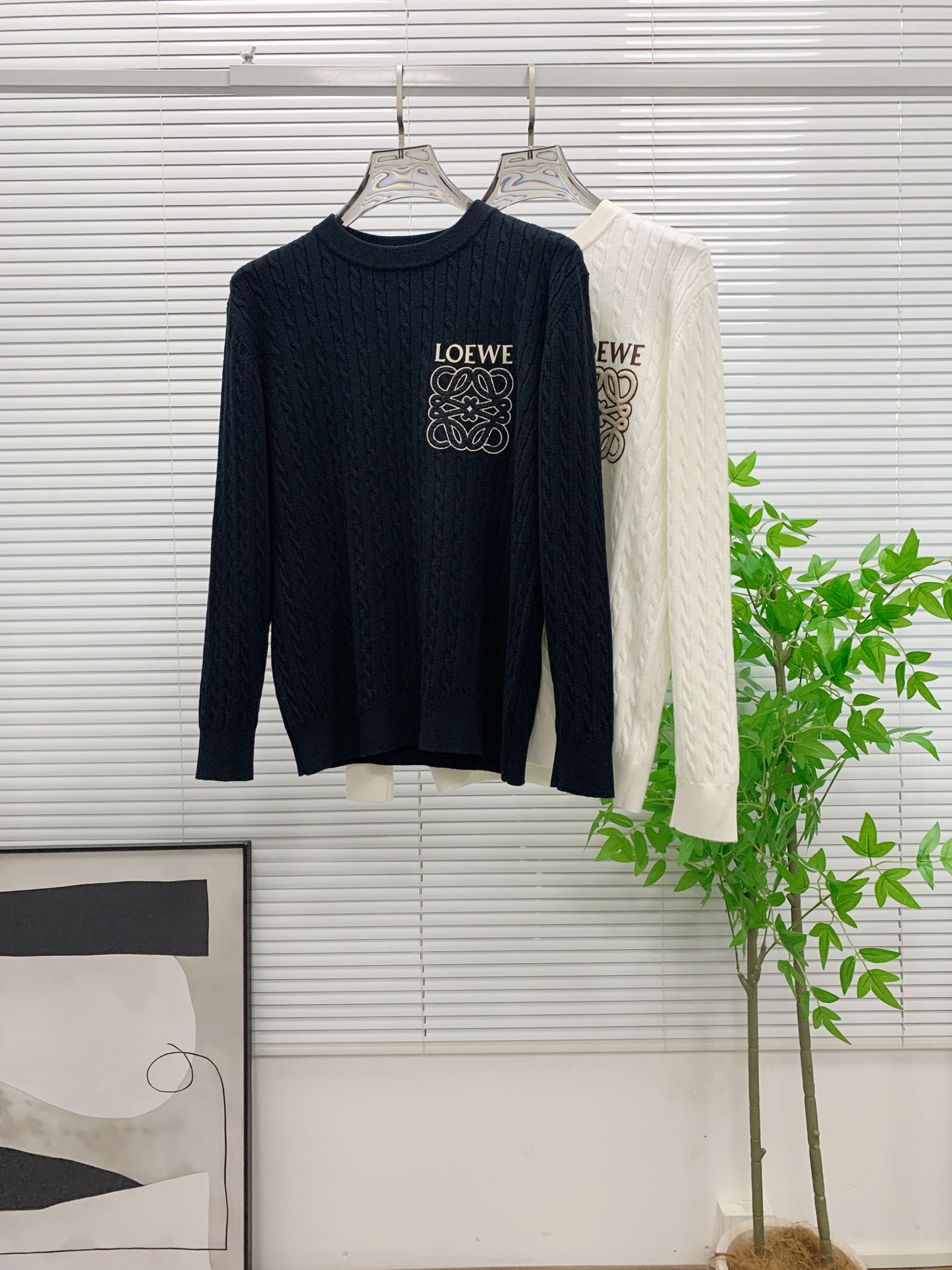 Loewe Couple Basic Clothing Wool S-m-xl