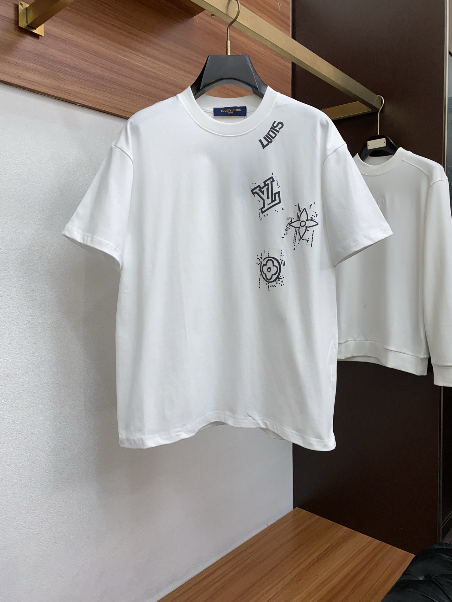 Louis Vuitton Male Basic Clothing Cotton S-xl