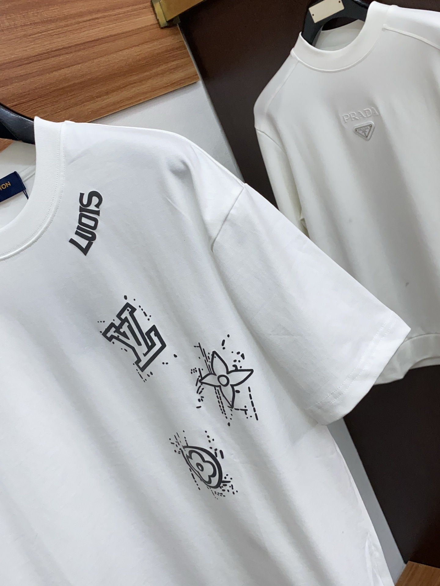 Louis Vuitton Male Basic Clothing Cotton S-xl