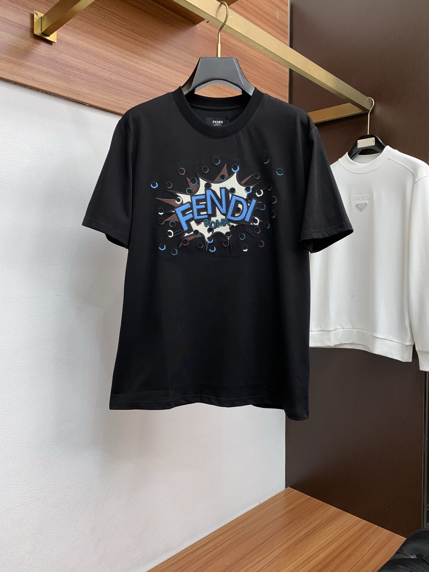 Fendi Male Basic Clothing Cotton S-xl