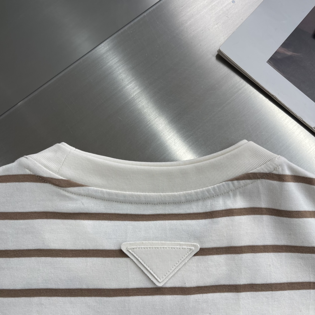 Prada Basic Clothing Cotton Printed S-m-l-xl