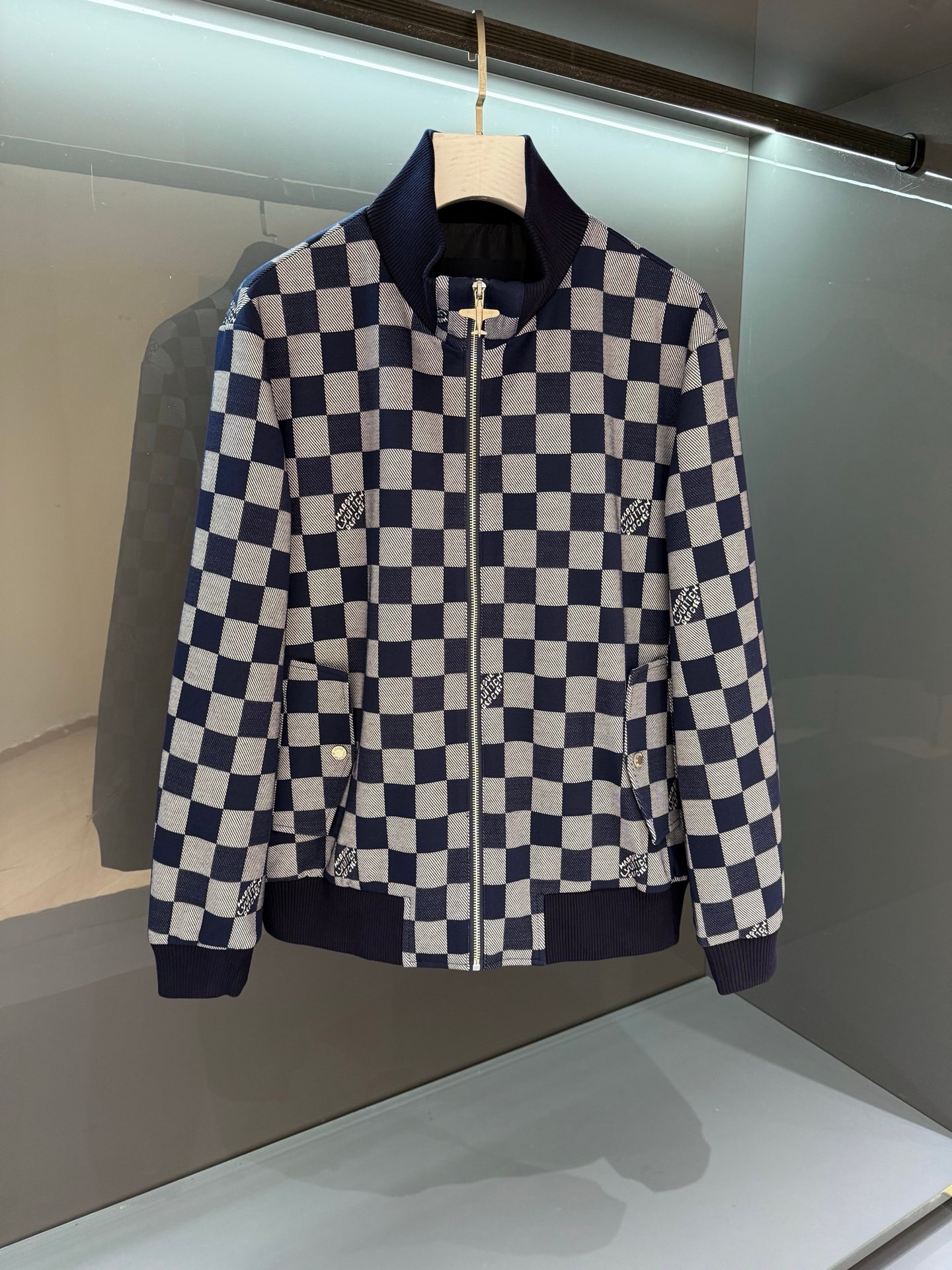 Louis Vuitton Jacket Blue S-m-xl