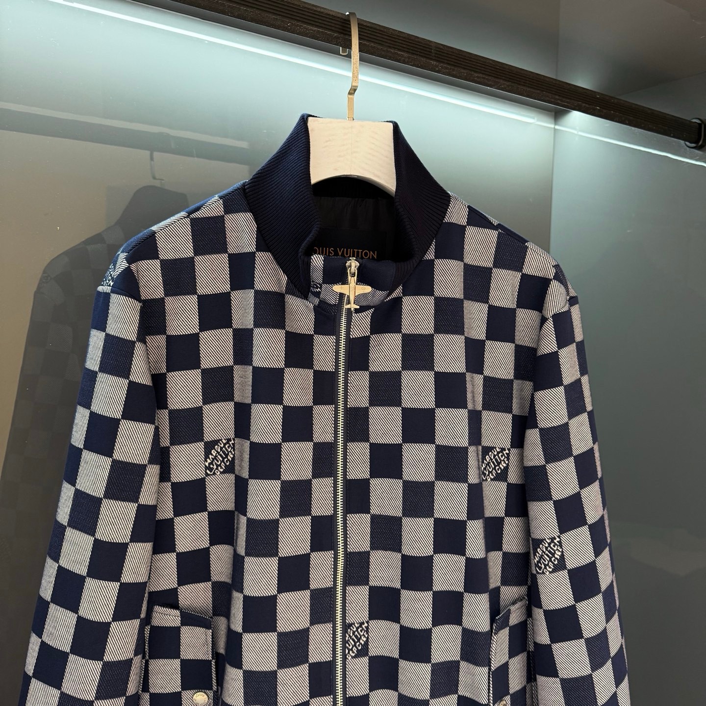 Louis Vuitton Jacket Blue S-m-xl
