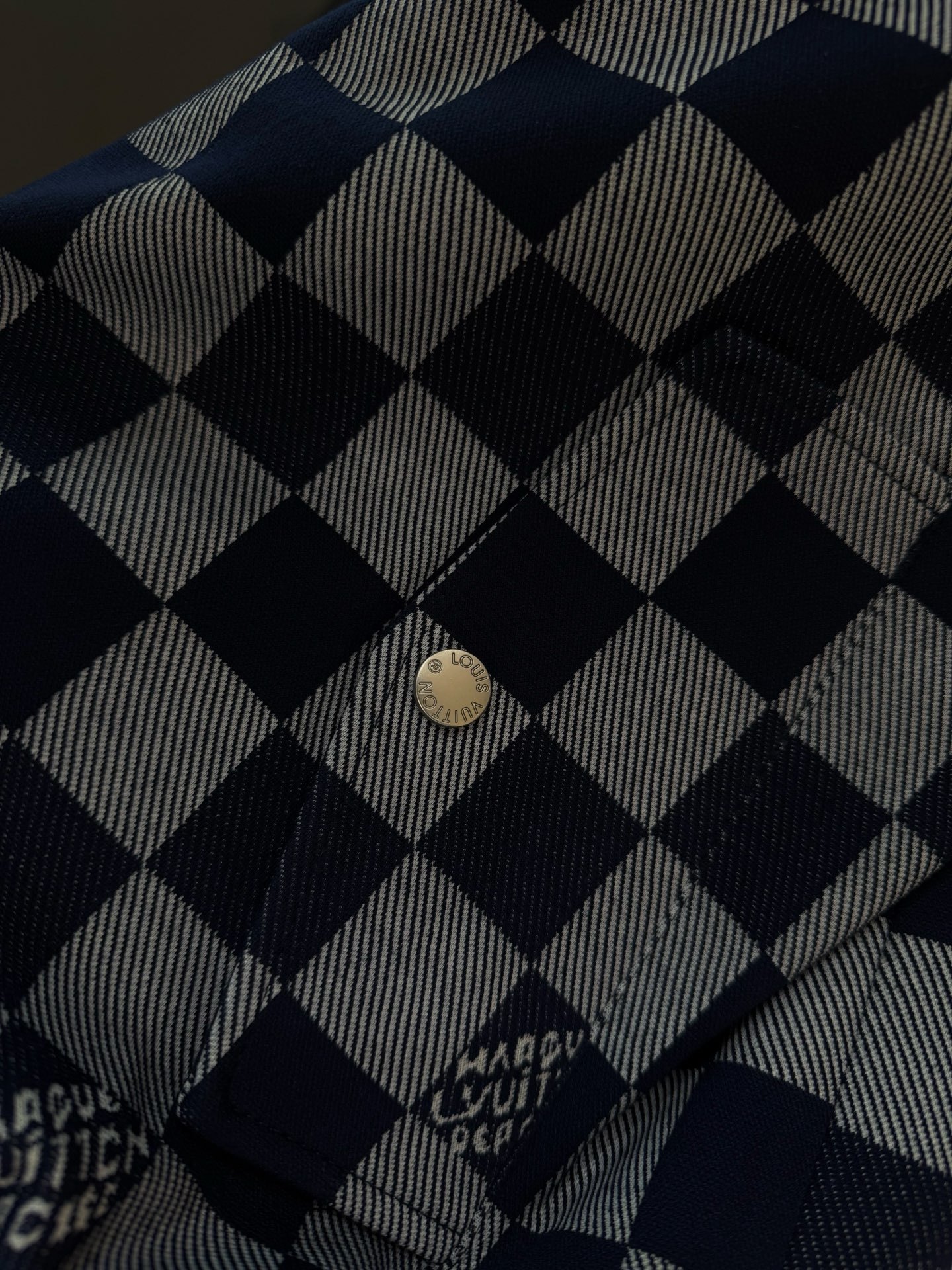 Louis Vuitton Jacket Blue S-m-xl