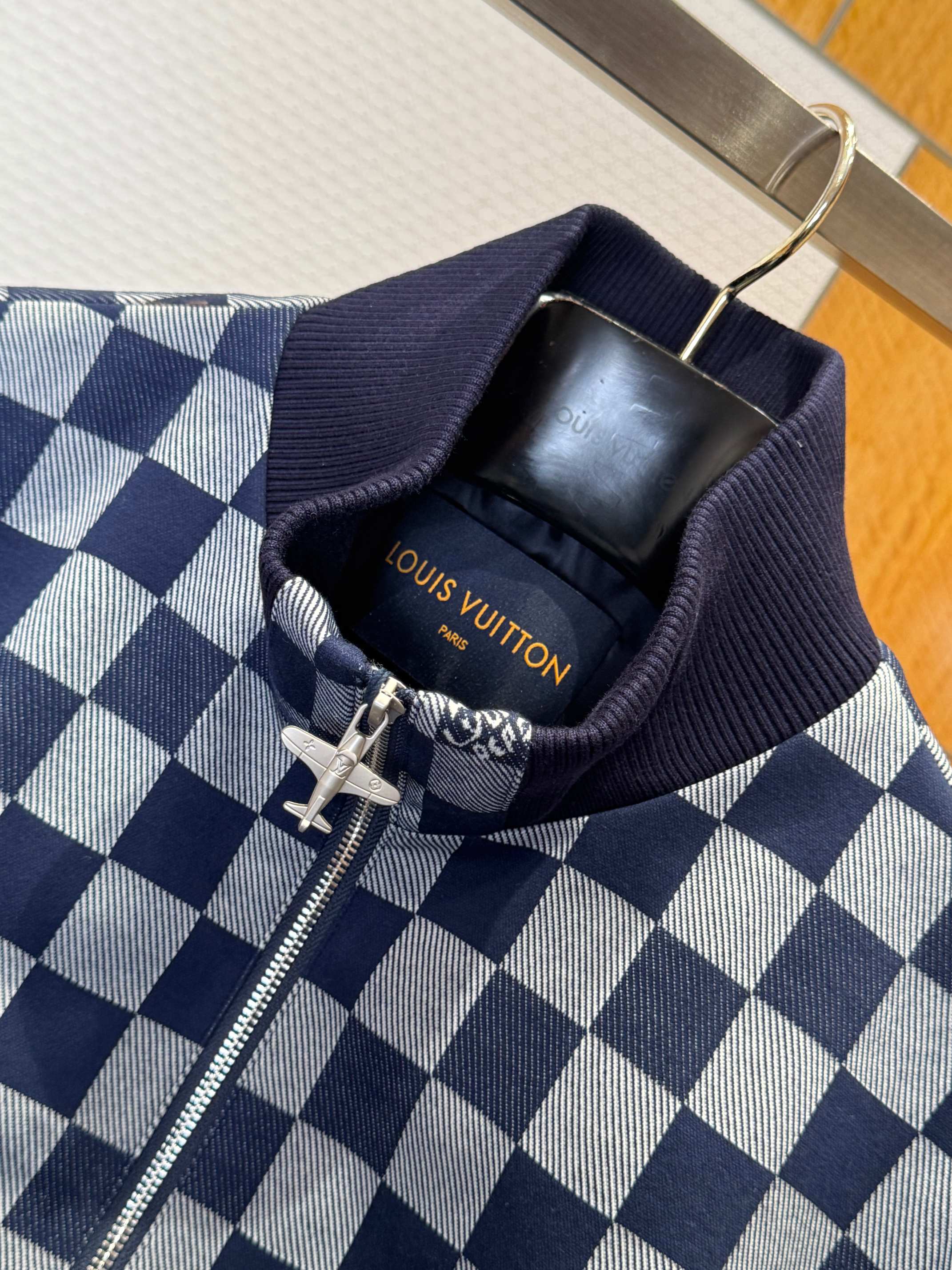 Louis Vuitton Couple Basic Clothing Cotton Blue Loose Fit S-m-l-xl