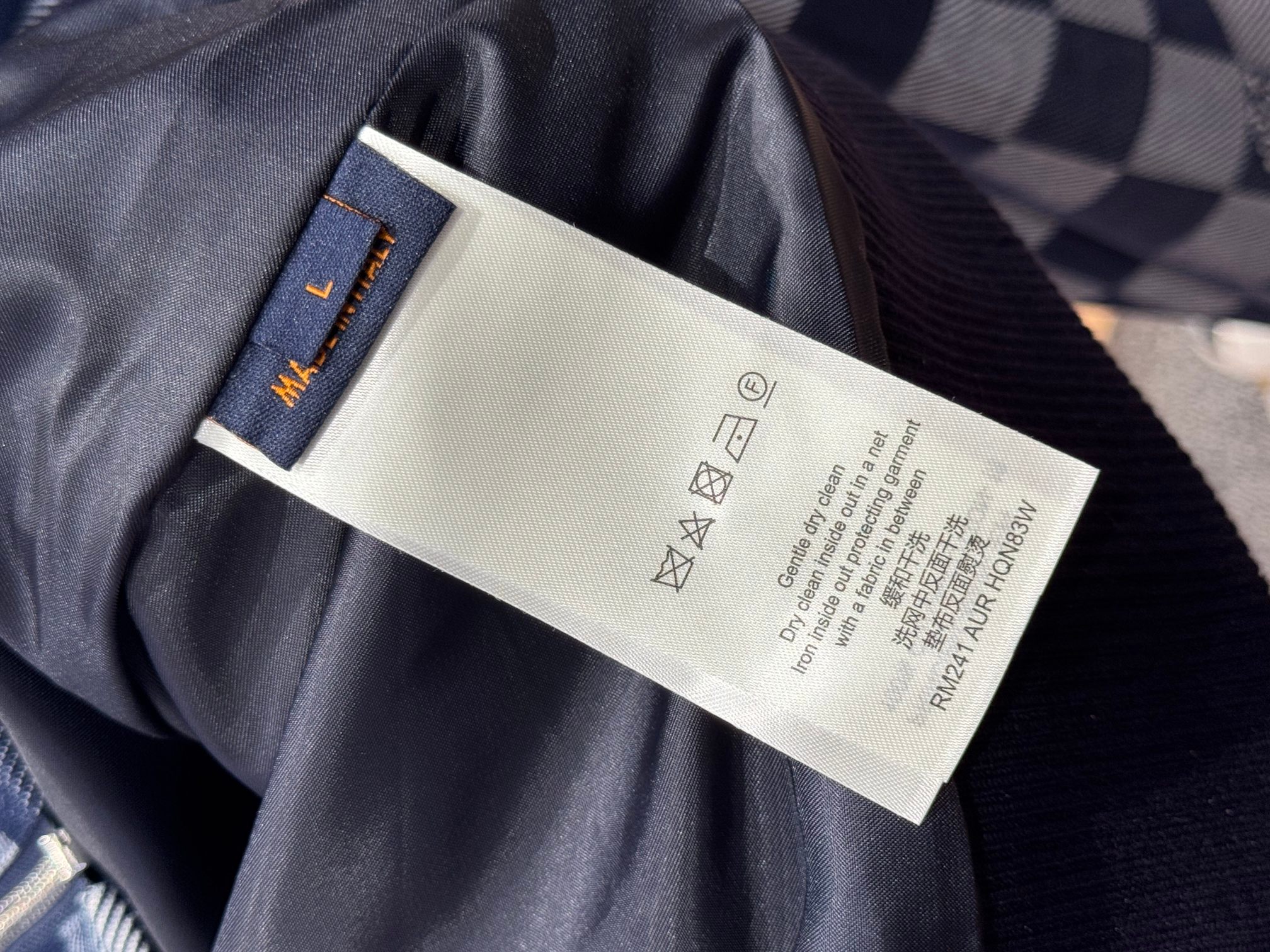 Louis Vuitton Couple Basic Clothing Cotton Blue Loose Fit S-m-l-xl