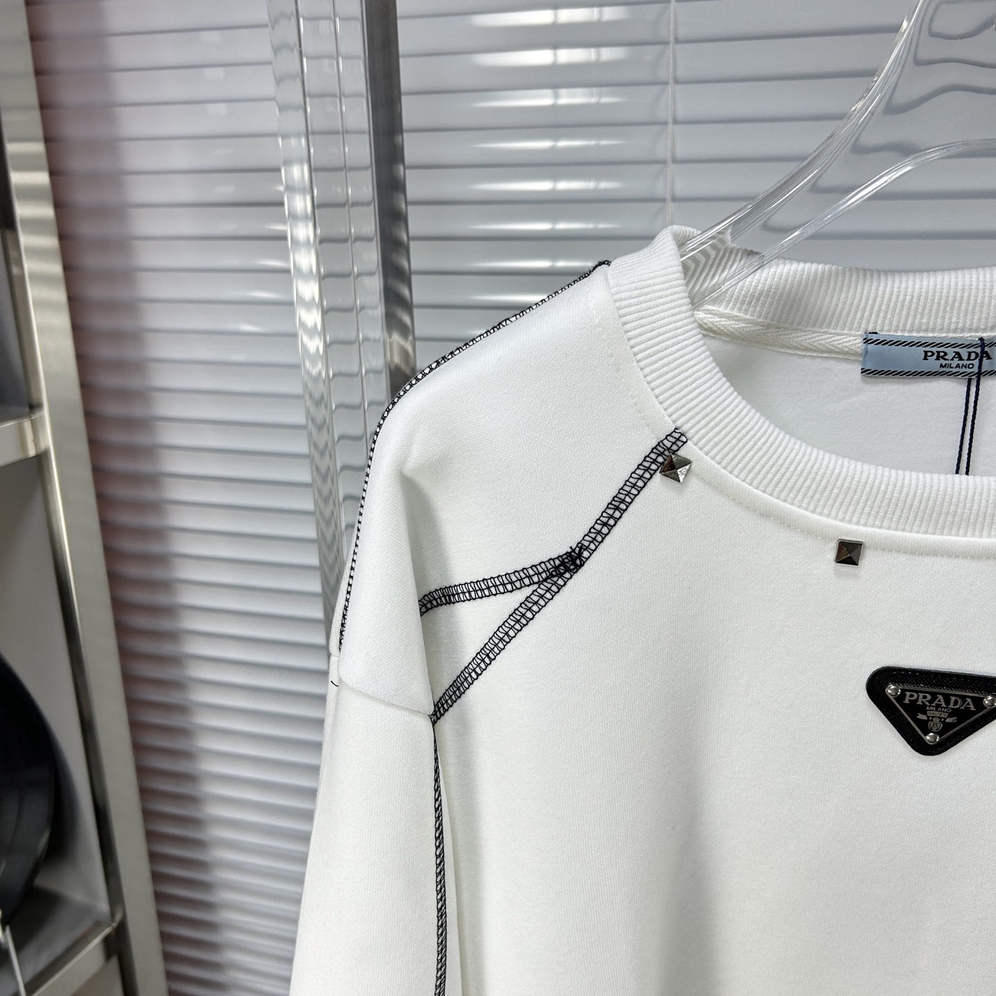 Prada Hoodie Cotton S-m-xl