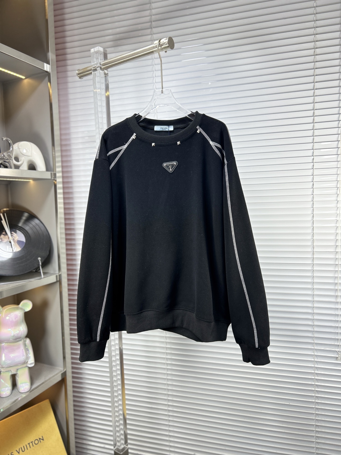 Prada Hoodie Cotton S-m-xl