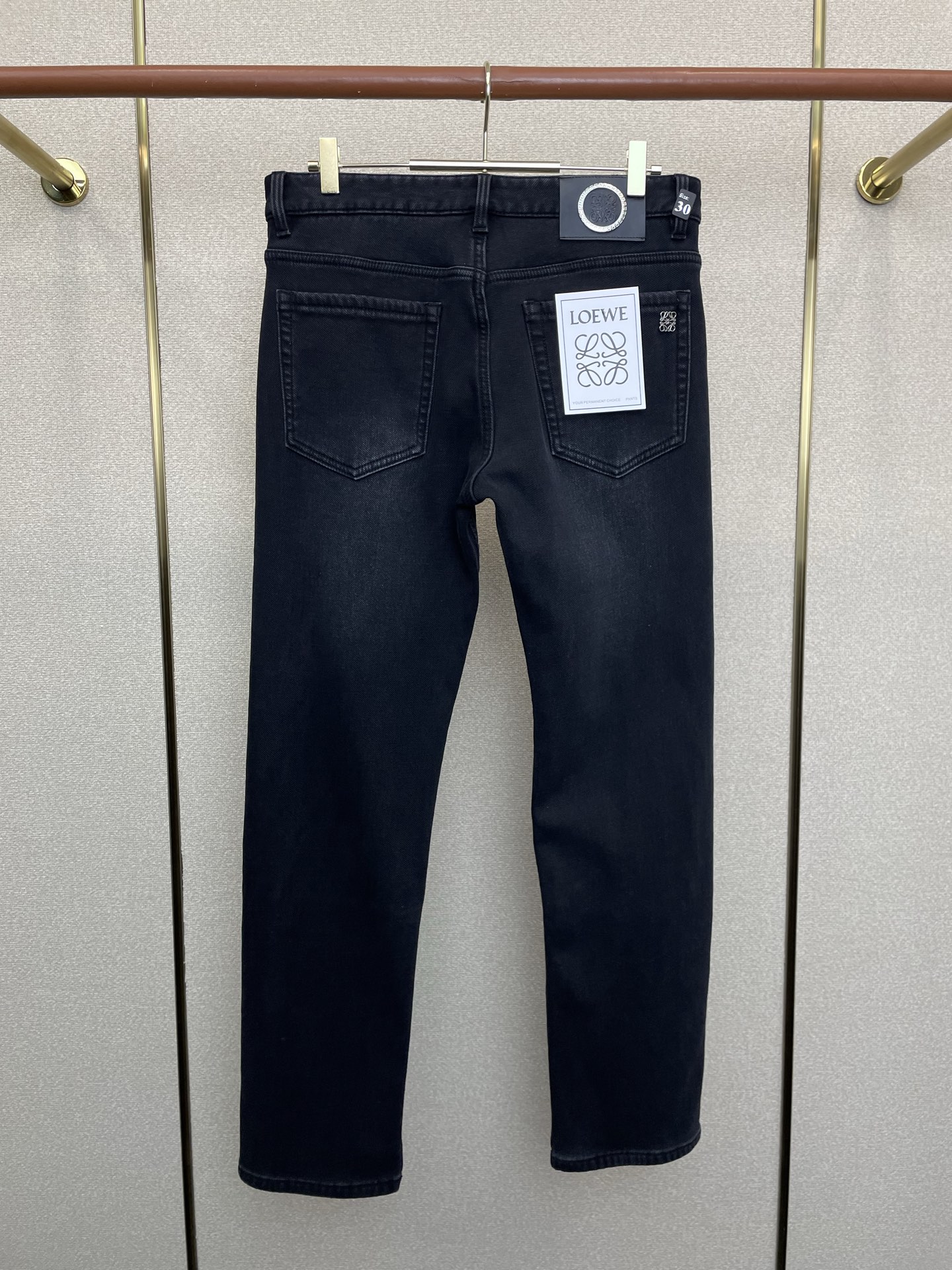 Loewe Jeans Fleece Lined L