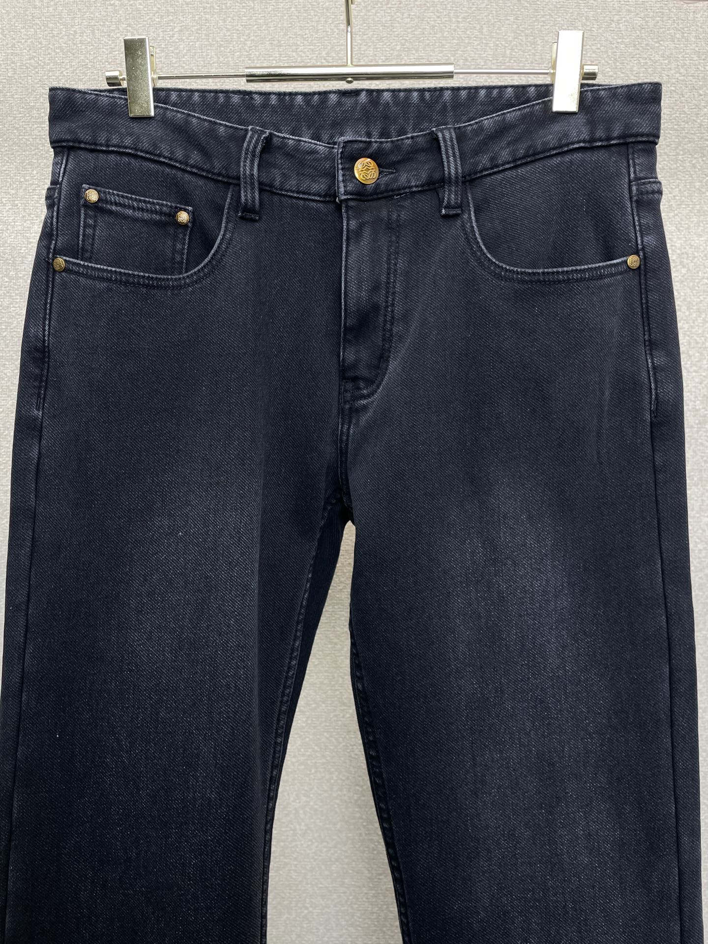 Loewe Jeans Fleece Lined L