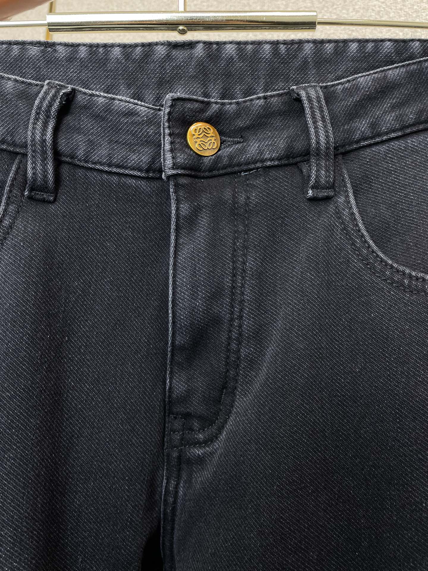 Loewe Jeans Fleece Lined L