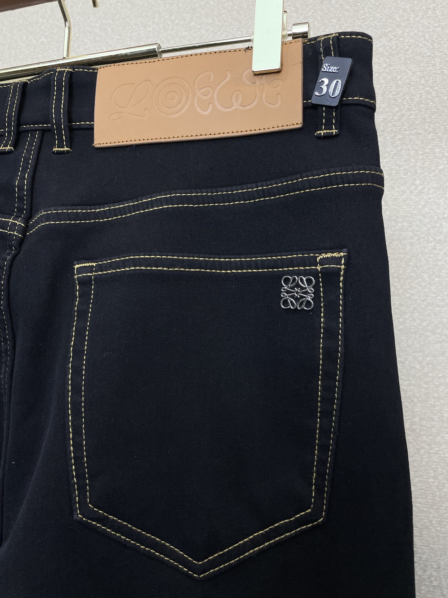 Loewe Jeans Fleece Lined L