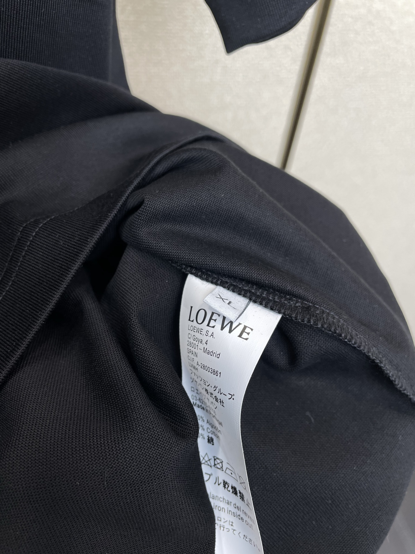 Loewe Male Basic Clothing S-l-xl