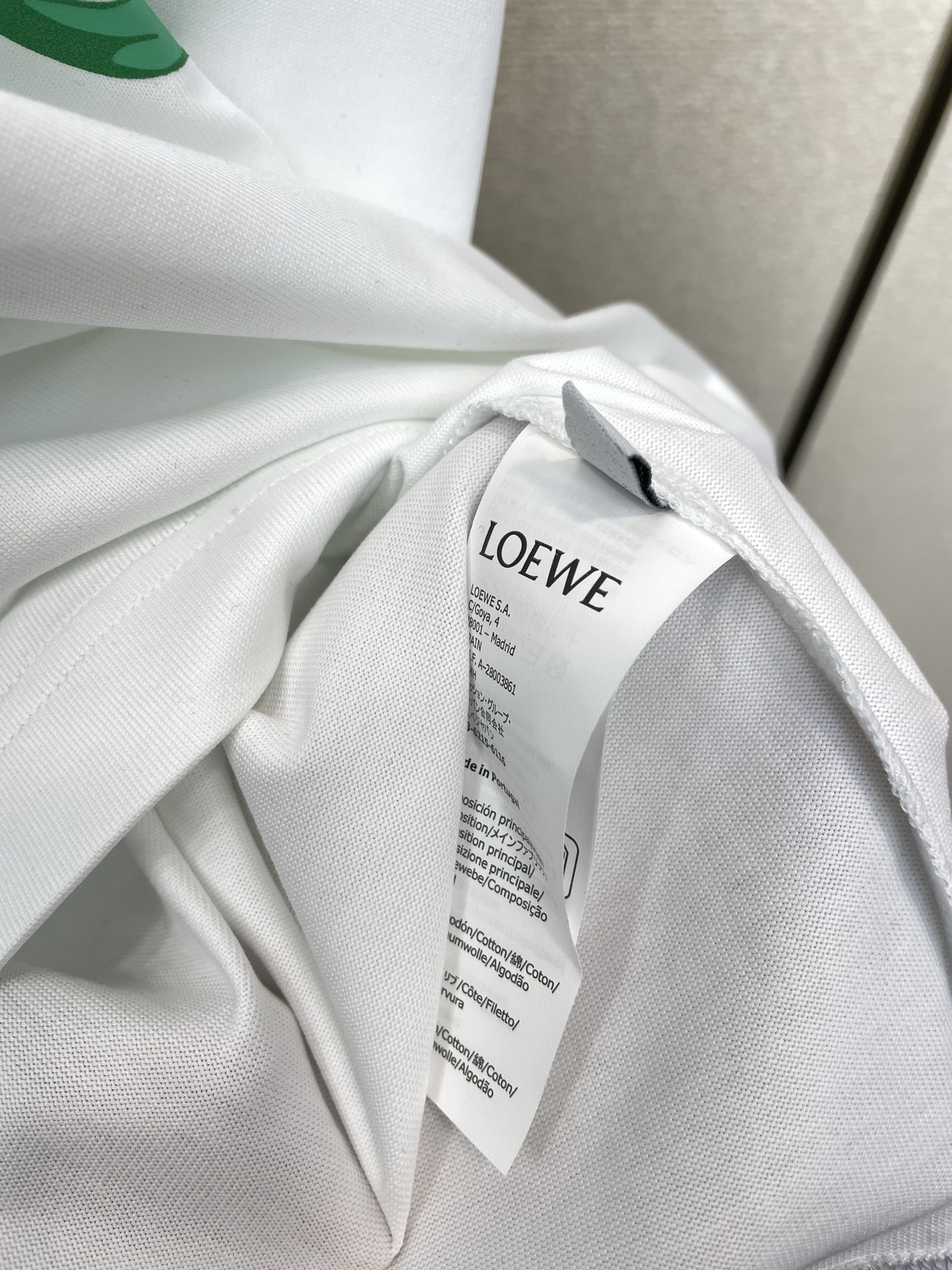 Loewe Male Basic Clothing S-l-xl
