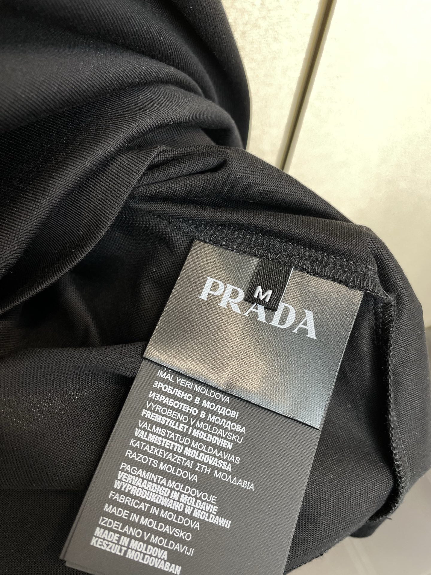 Prada Male Basic Clothing S-xl