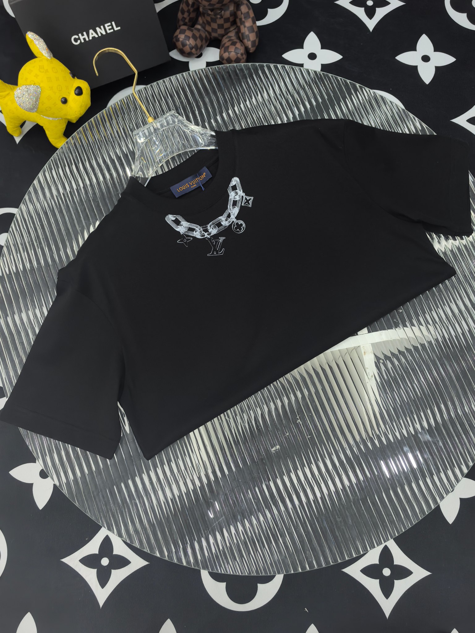 Louis Vuitton Basic Clothing Cotton Black S-l-xl