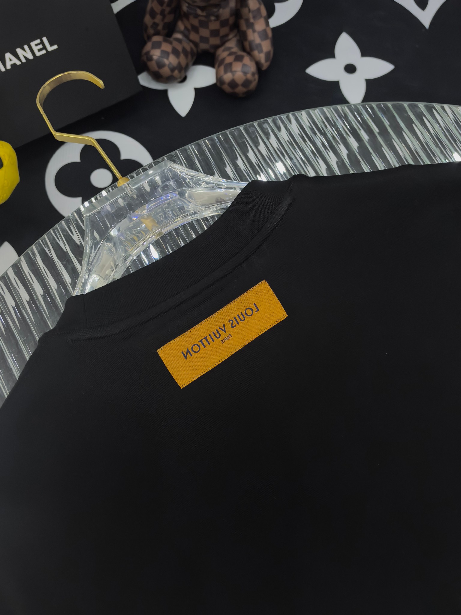 Louis Vuitton Basic Clothing Cotton Black S-l-xl