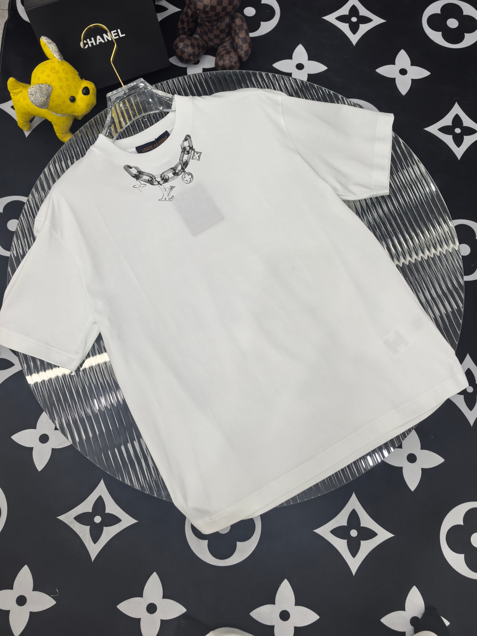 Louis Vuitton Basic Clothing Cotton Black S-l-xl