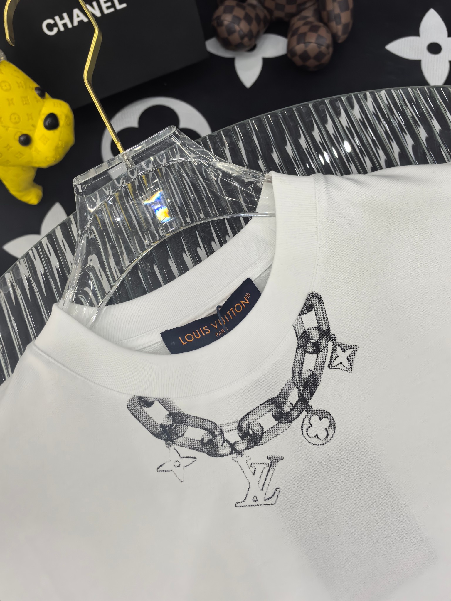 Louis Vuitton Basic Clothing Cotton Black S-l-xl