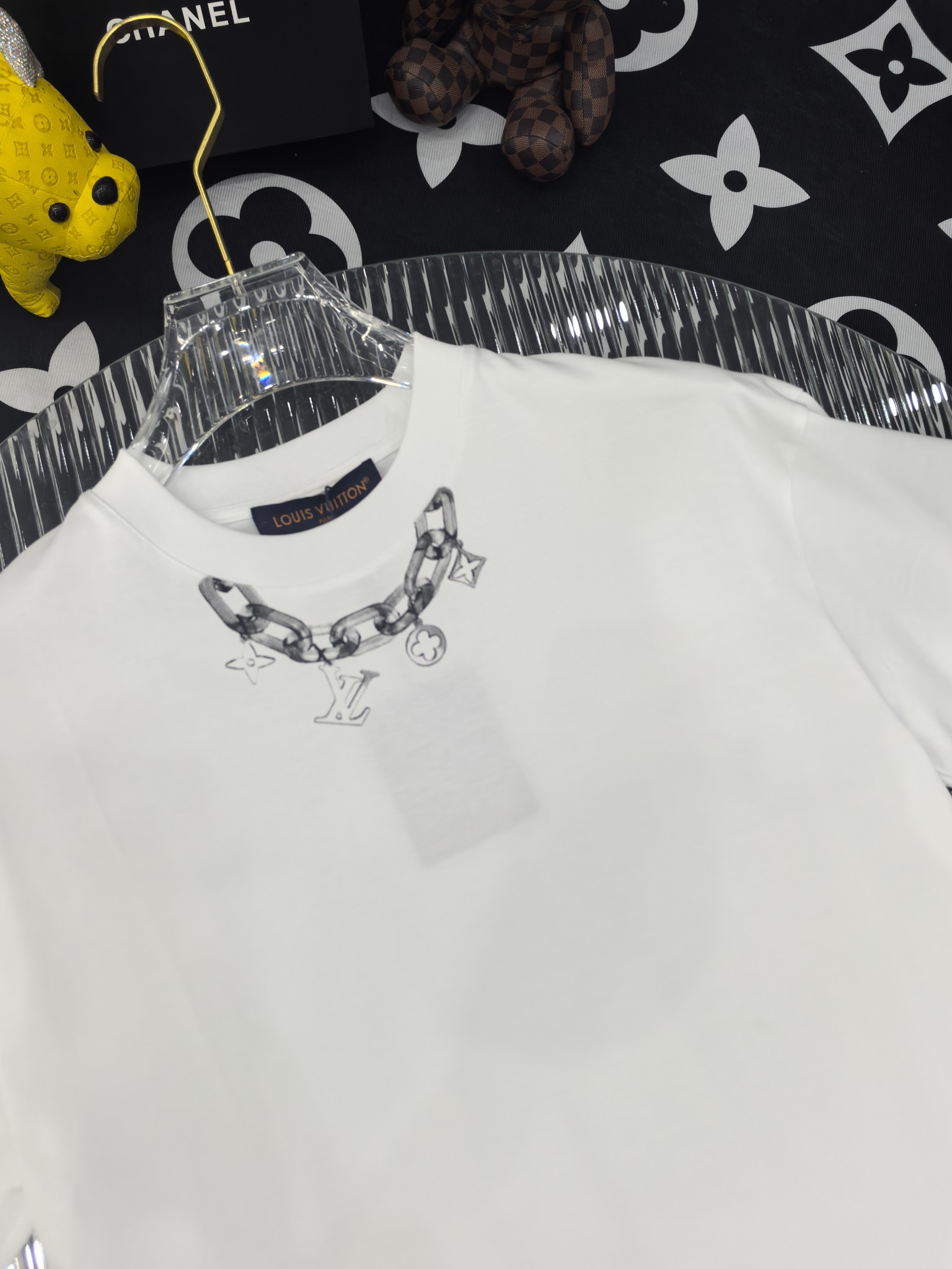 Louis Vuitton Basic Clothing Cotton Black S-l-xl