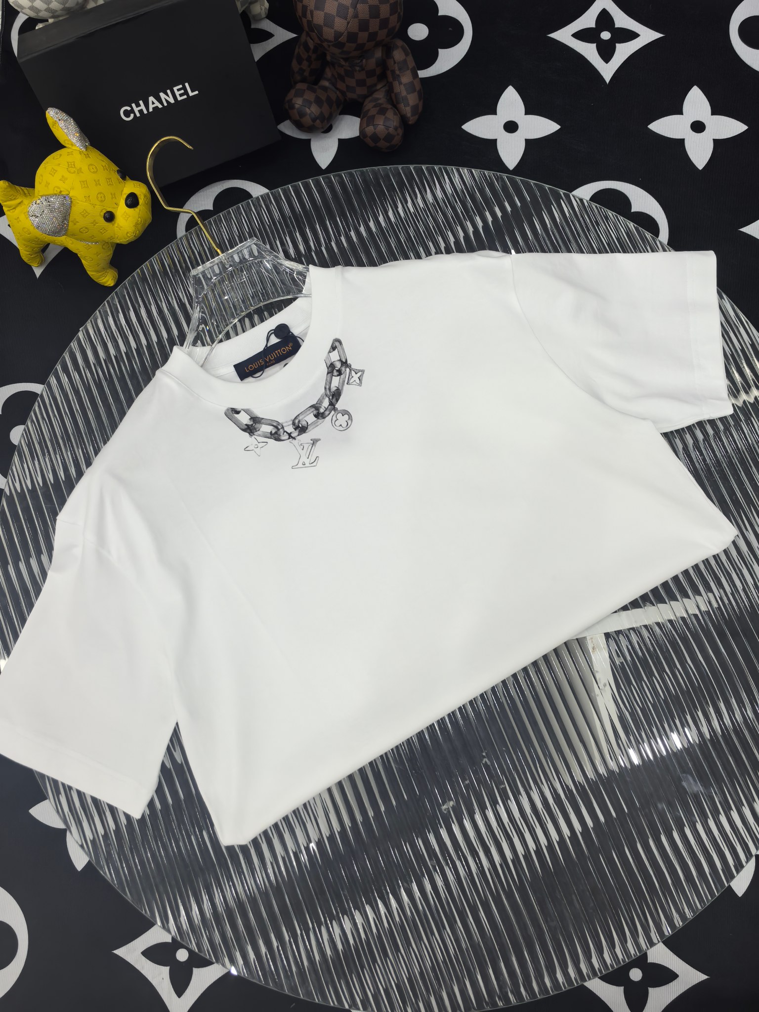 Louis Vuitton Basic Clothing Cotton Black S-l-xl