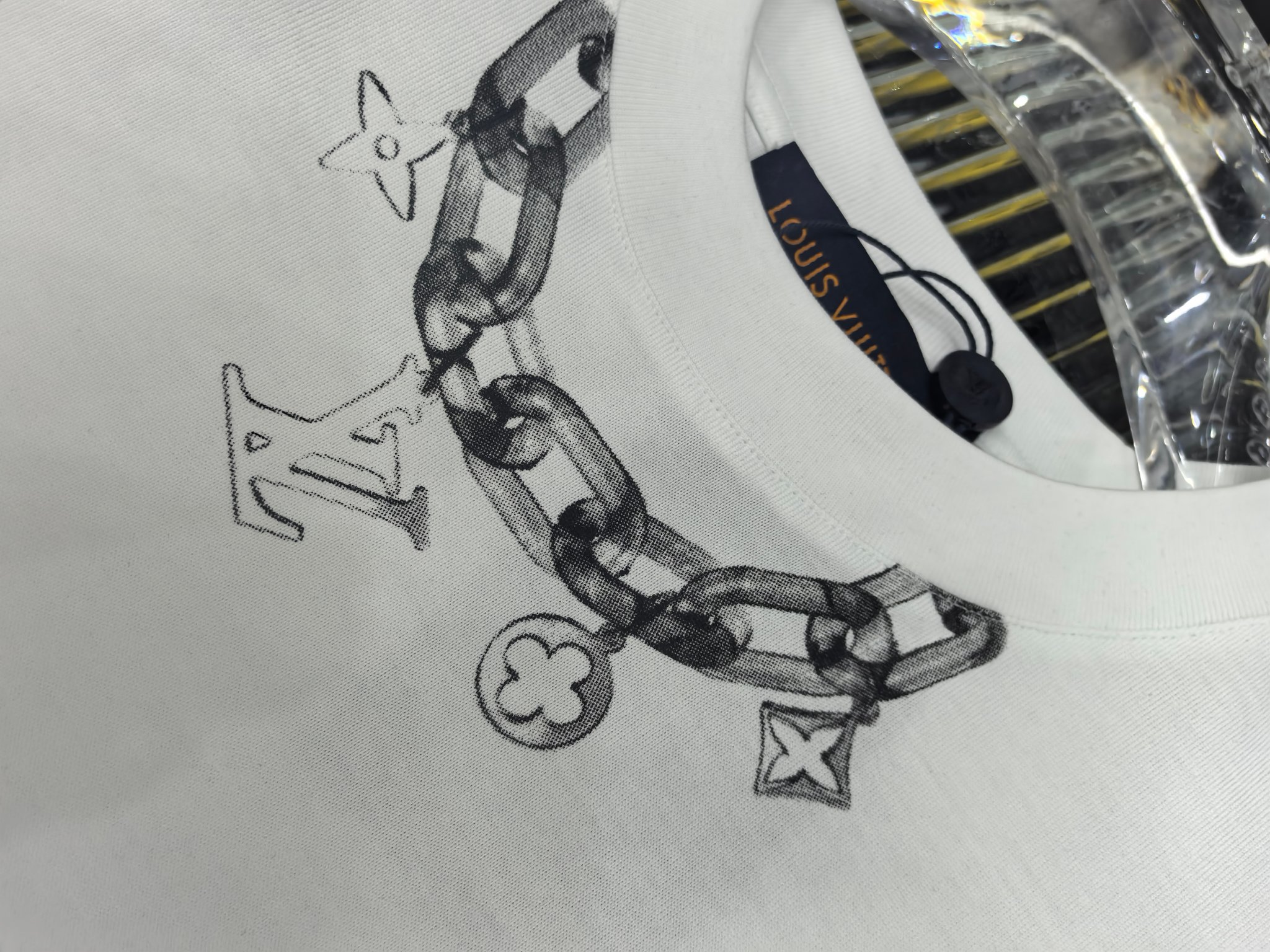 Louis Vuitton Basic Clothing Cotton Black S-l-xl