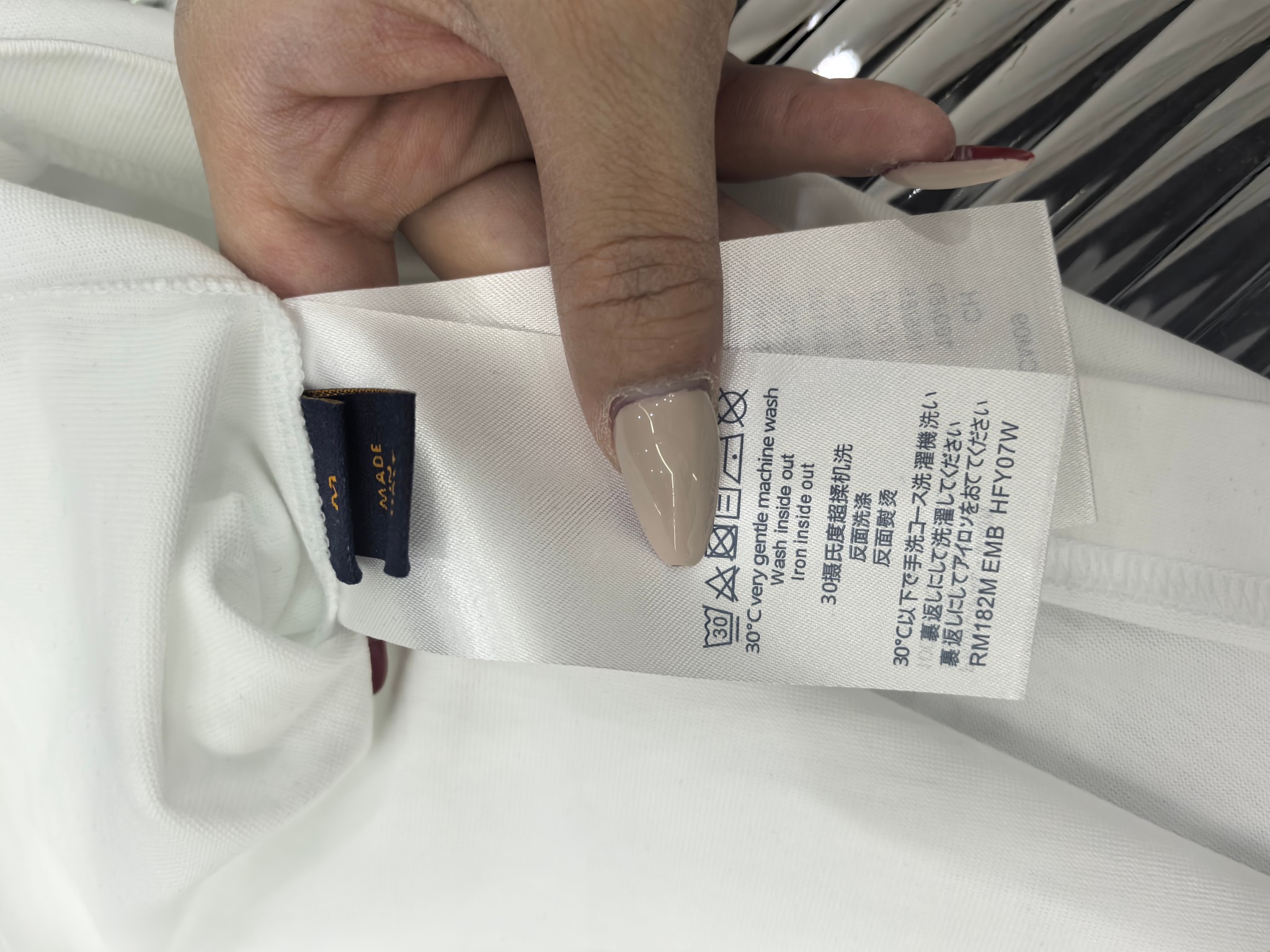 Louis Vuitton Basic Clothing Cotton Black S-l-xl