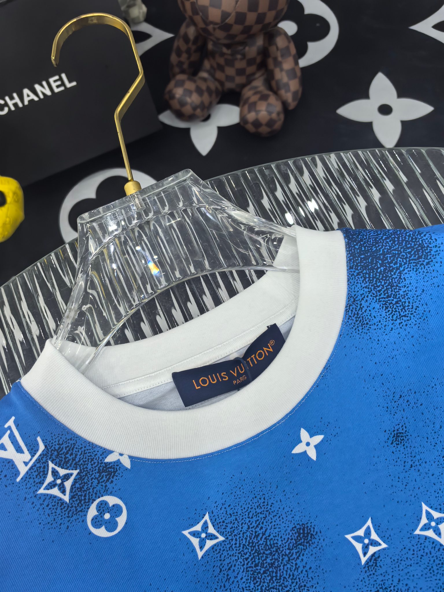 Louis Vuitton Basic Clothing Cotton Black S-l-xl