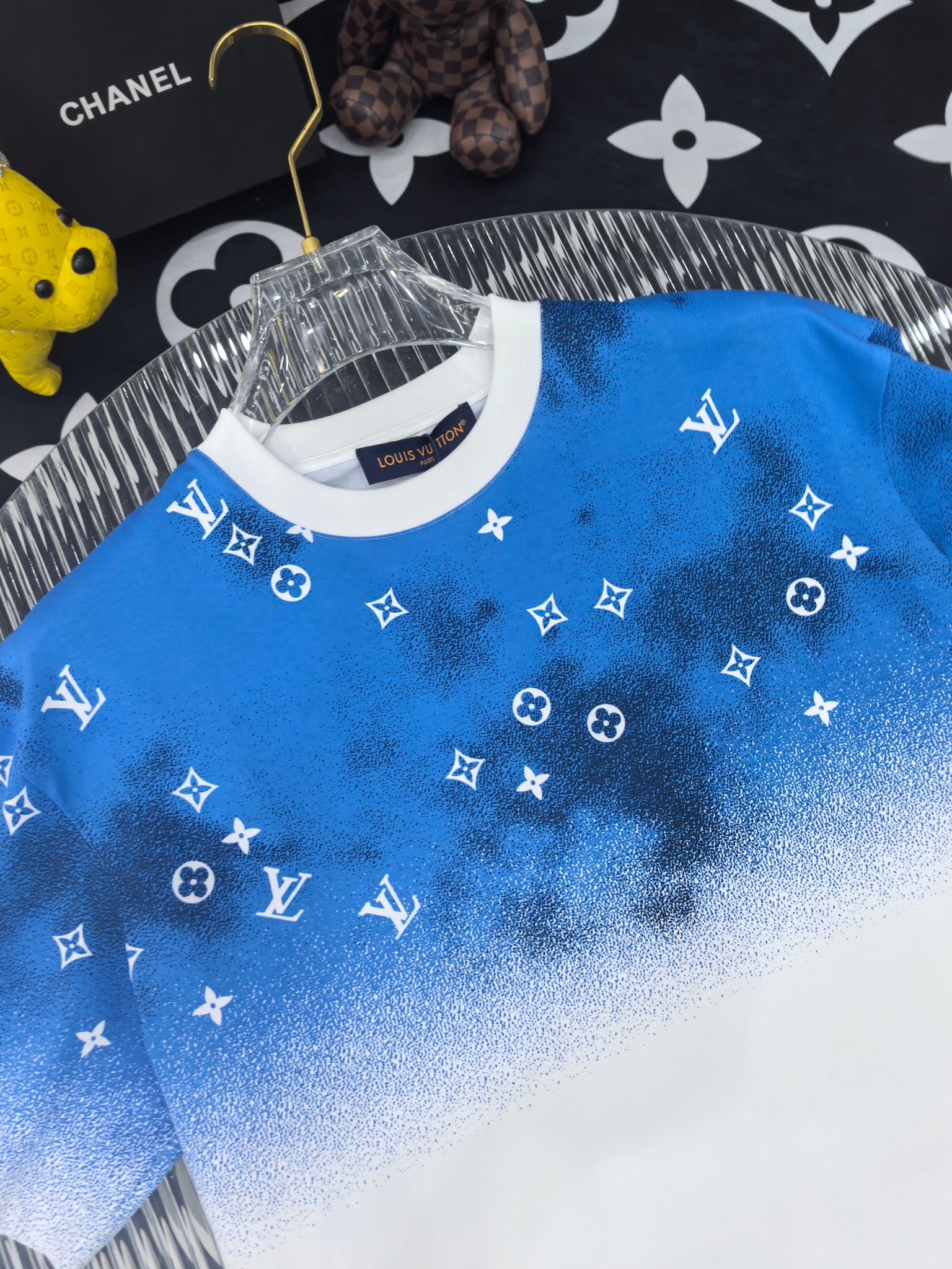 Louis Vuitton Basic Clothing Cotton Black S-l-xl