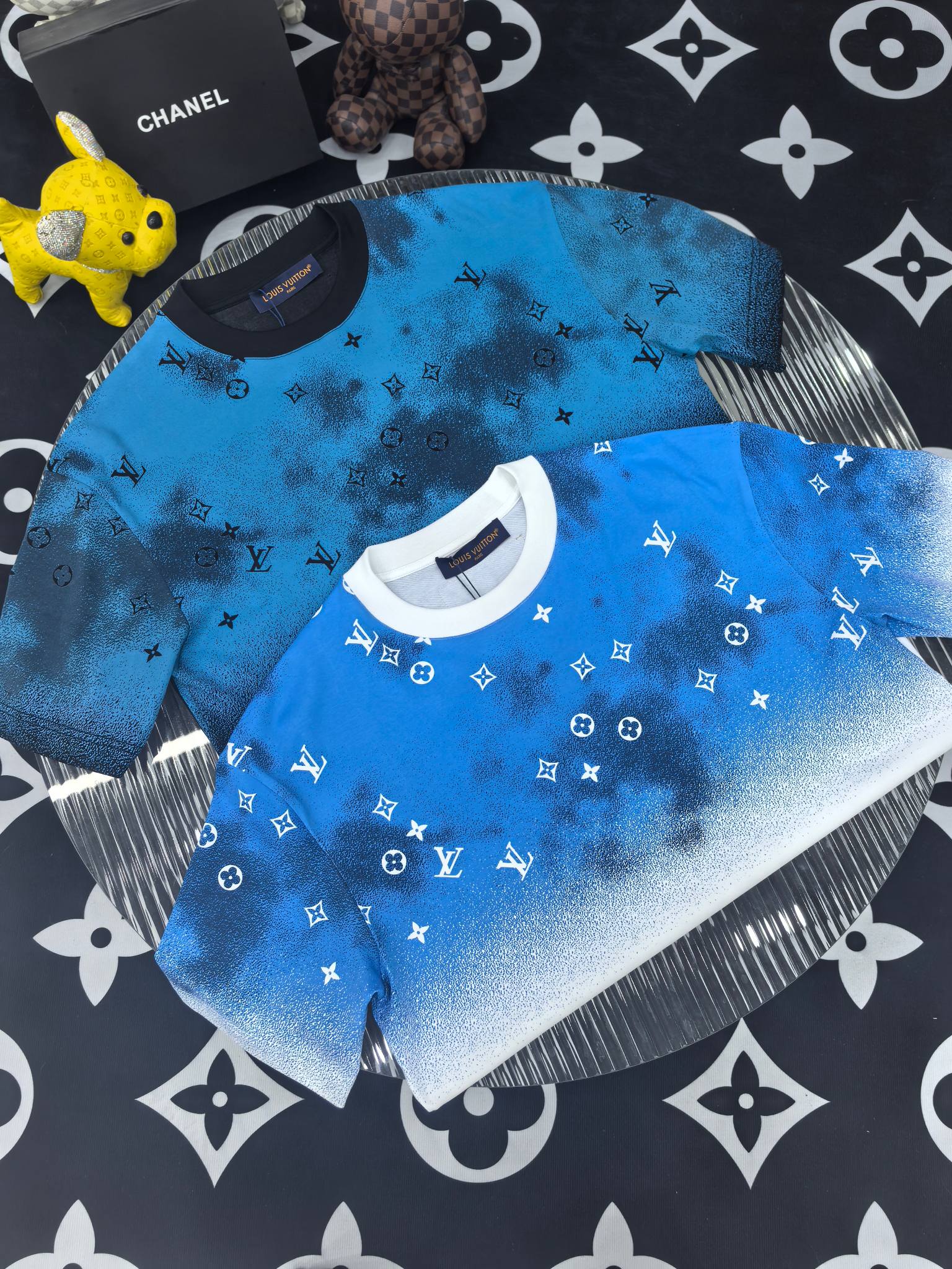 Louis Vuitton Basic Clothing Cotton Black S-l-xl