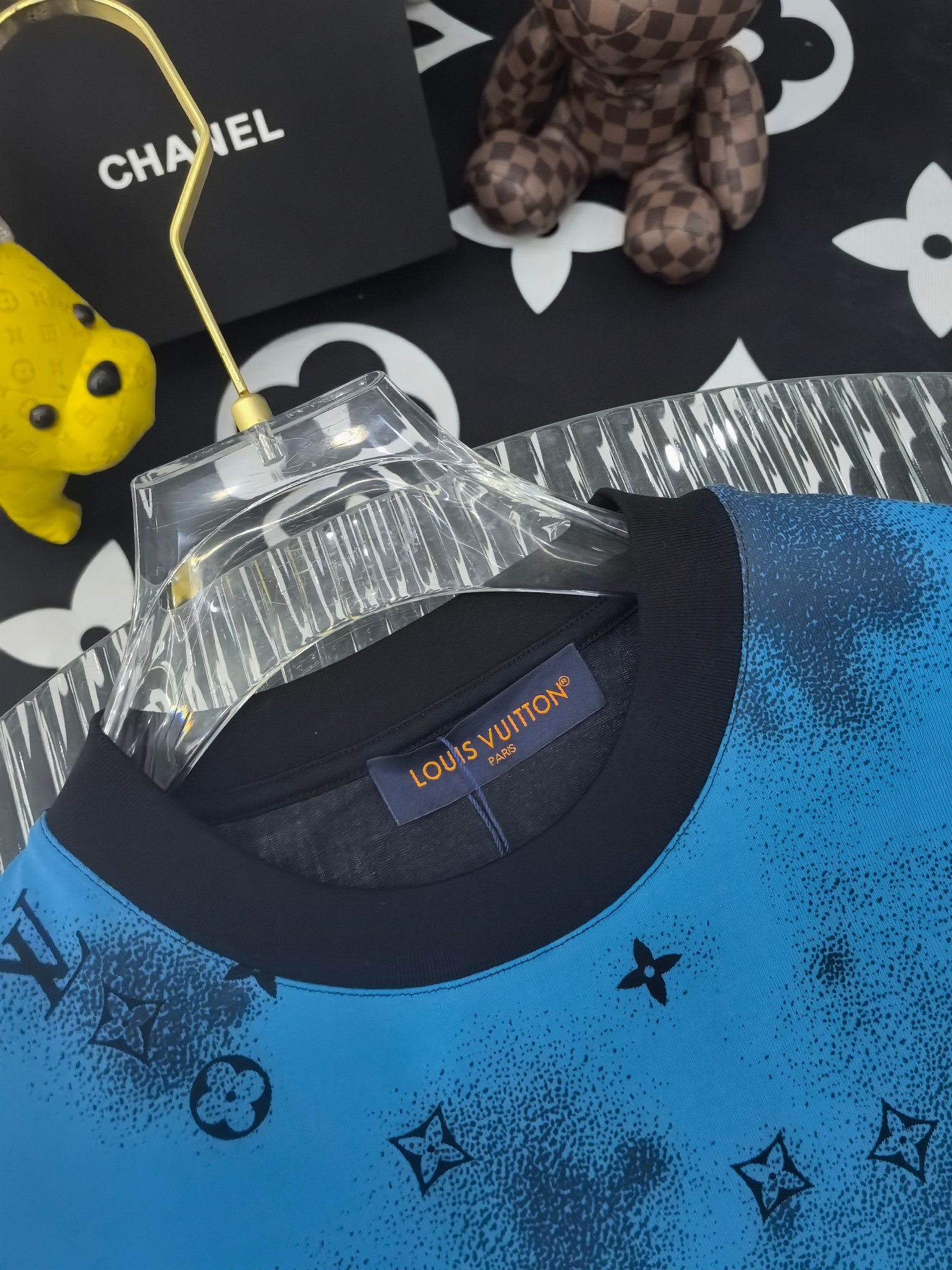 Louis Vuitton Basic Clothing Cotton Black S-l-xl