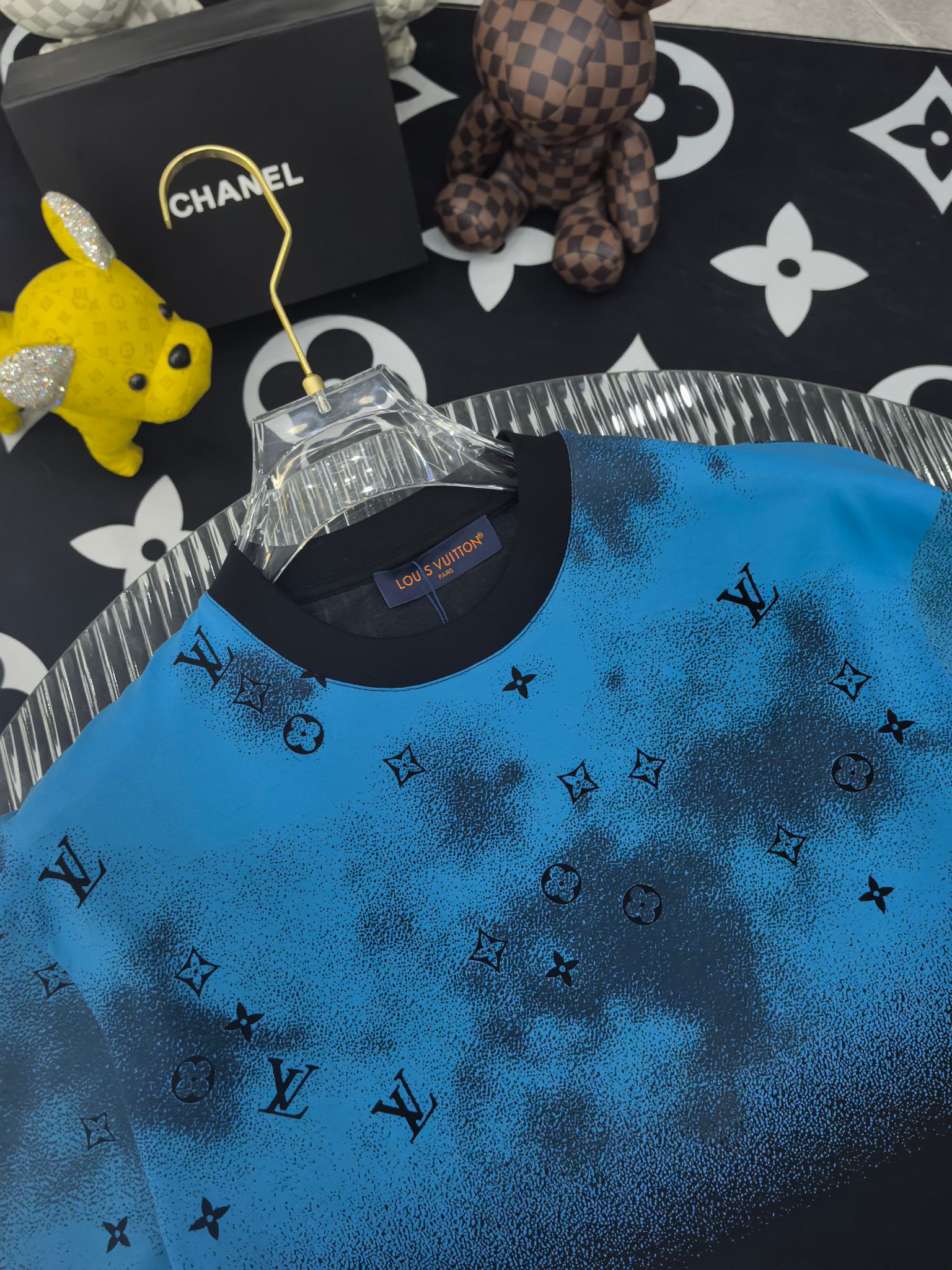 Louis Vuitton Basic Clothing Cotton Black S-l-xl