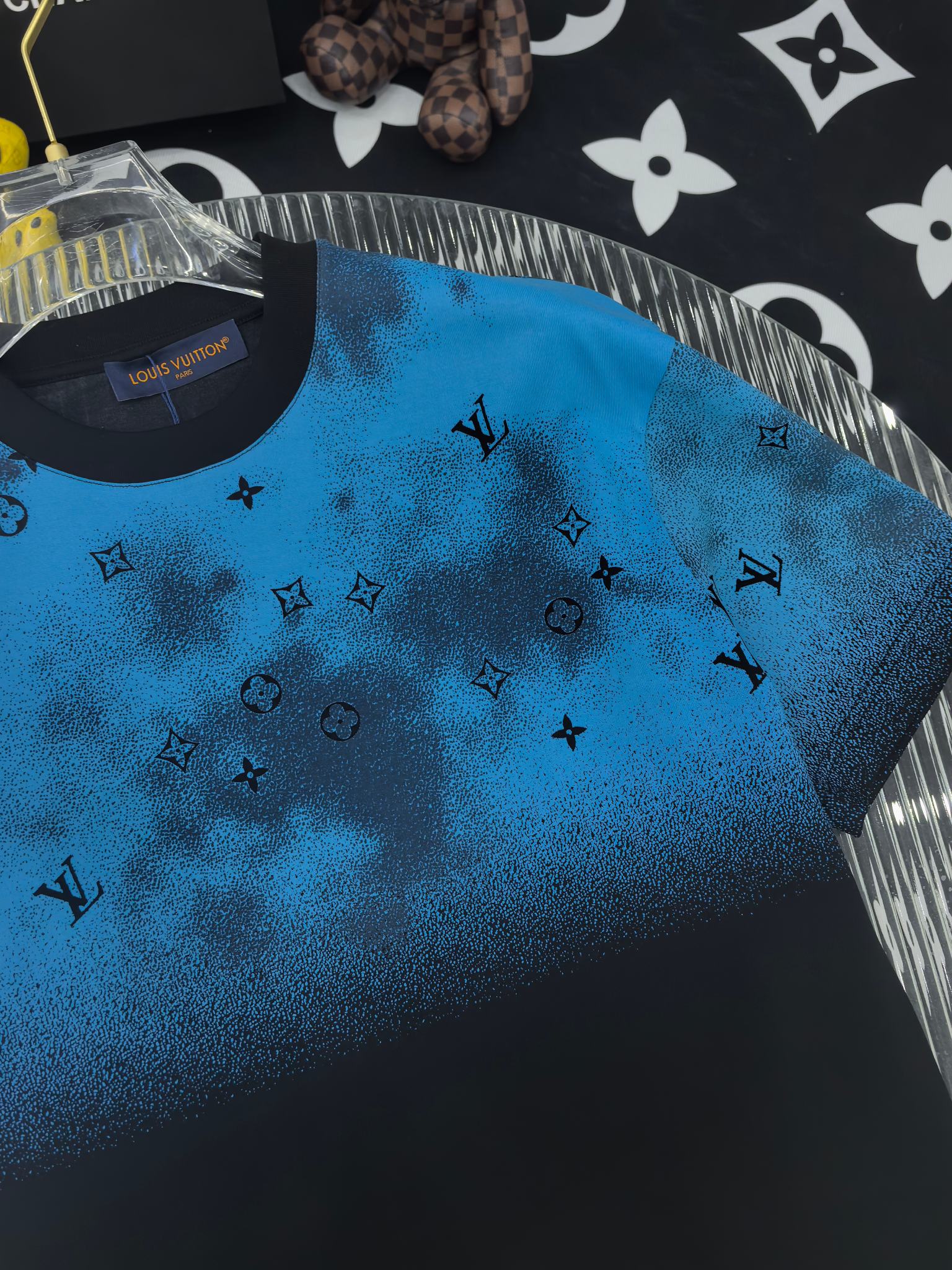 Louis Vuitton Basic Clothing Cotton Black S-l-xl