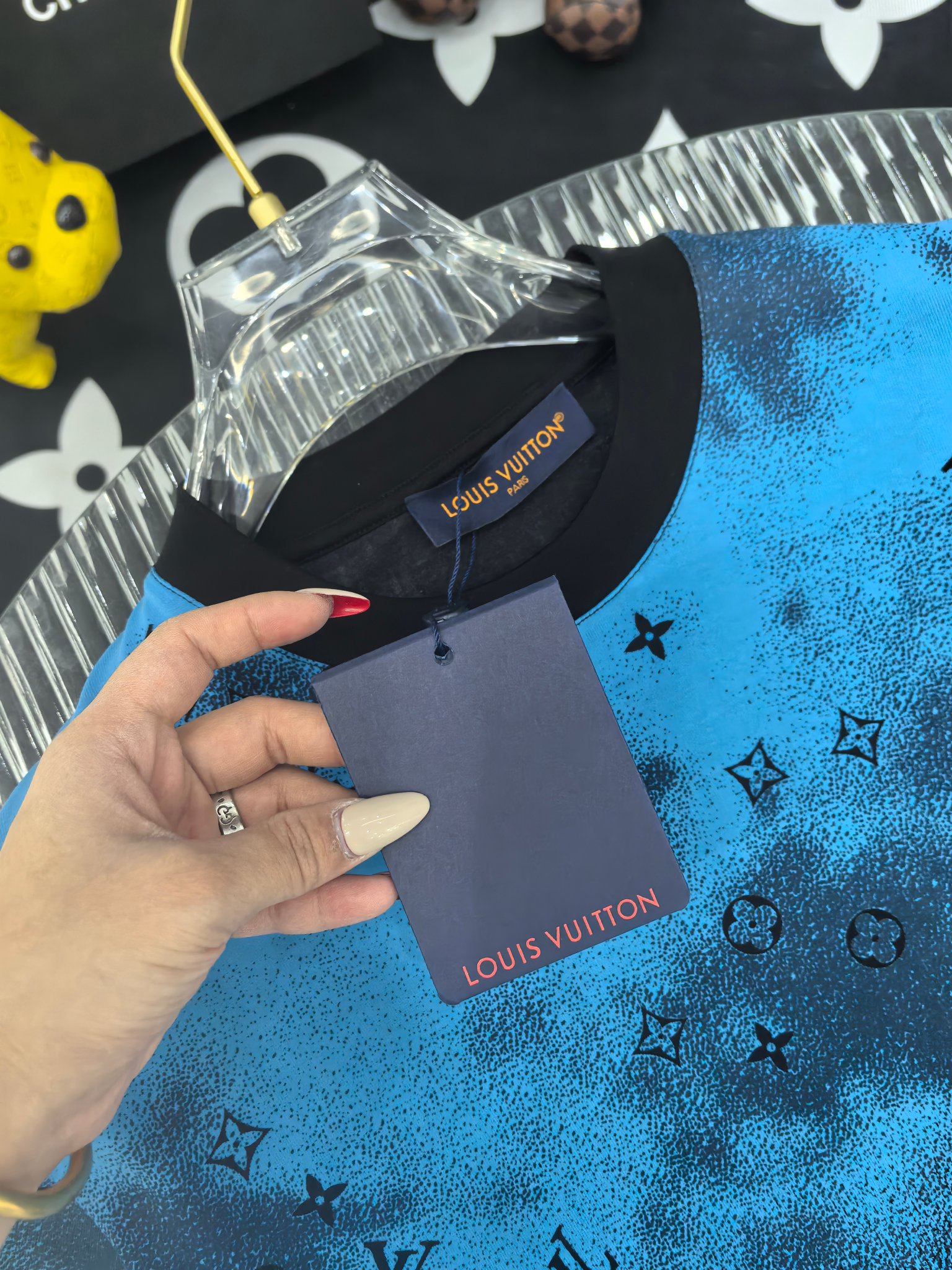 Louis Vuitton Basic Clothing Cotton Black S-l-xl