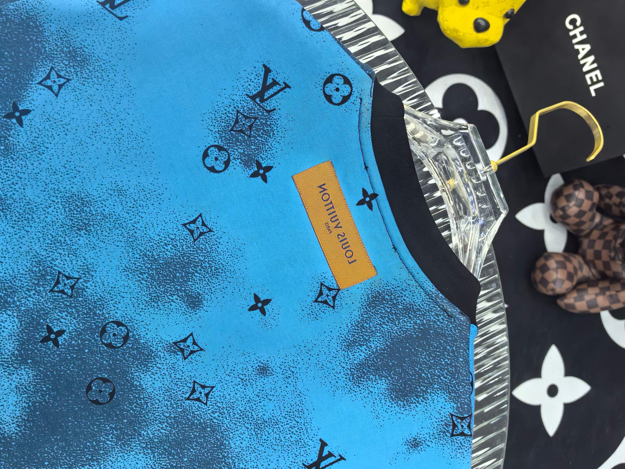 Louis Vuitton Basic Clothing Cotton Black S-l-xl