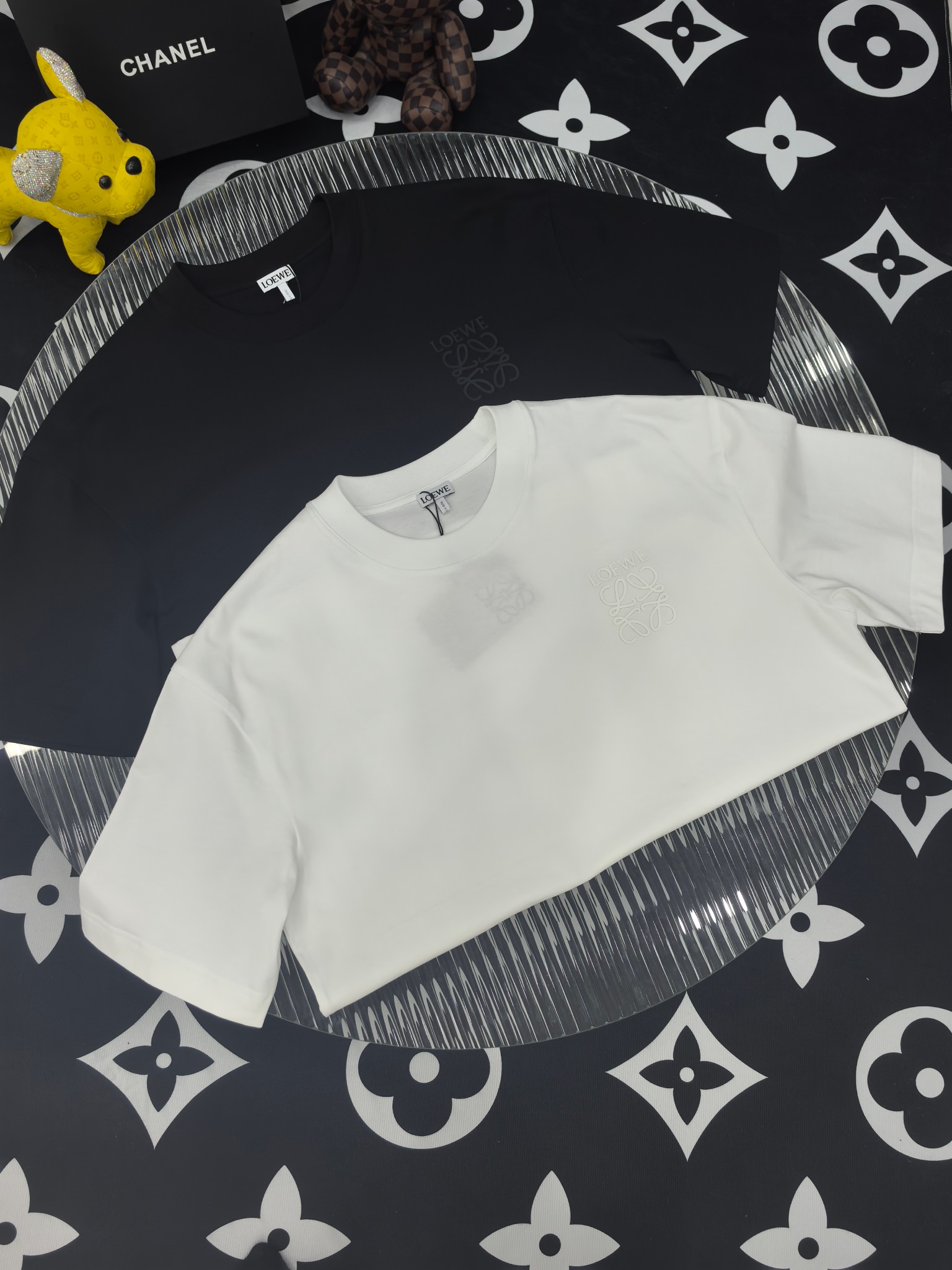 Loewe Basic Clothing Cotton Black S-l-xl