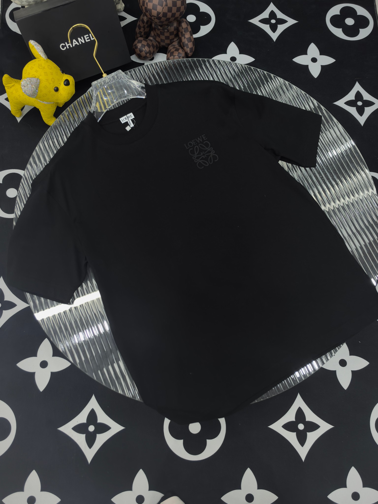 Loewe Basic Clothing Cotton Black S-l-xl